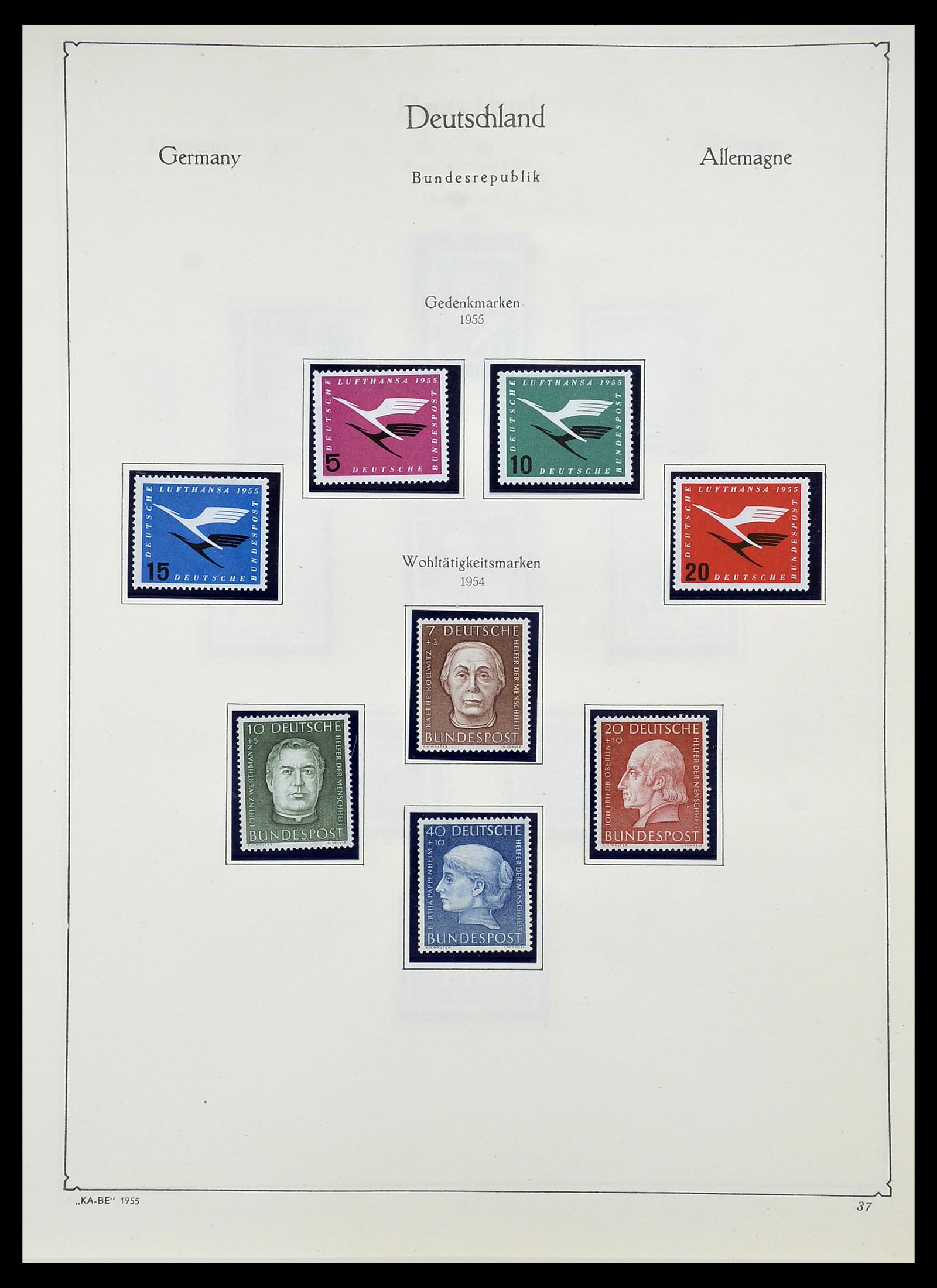 34571 011 - Postzegelverzameling 34571 Bundespost 1949-1996.