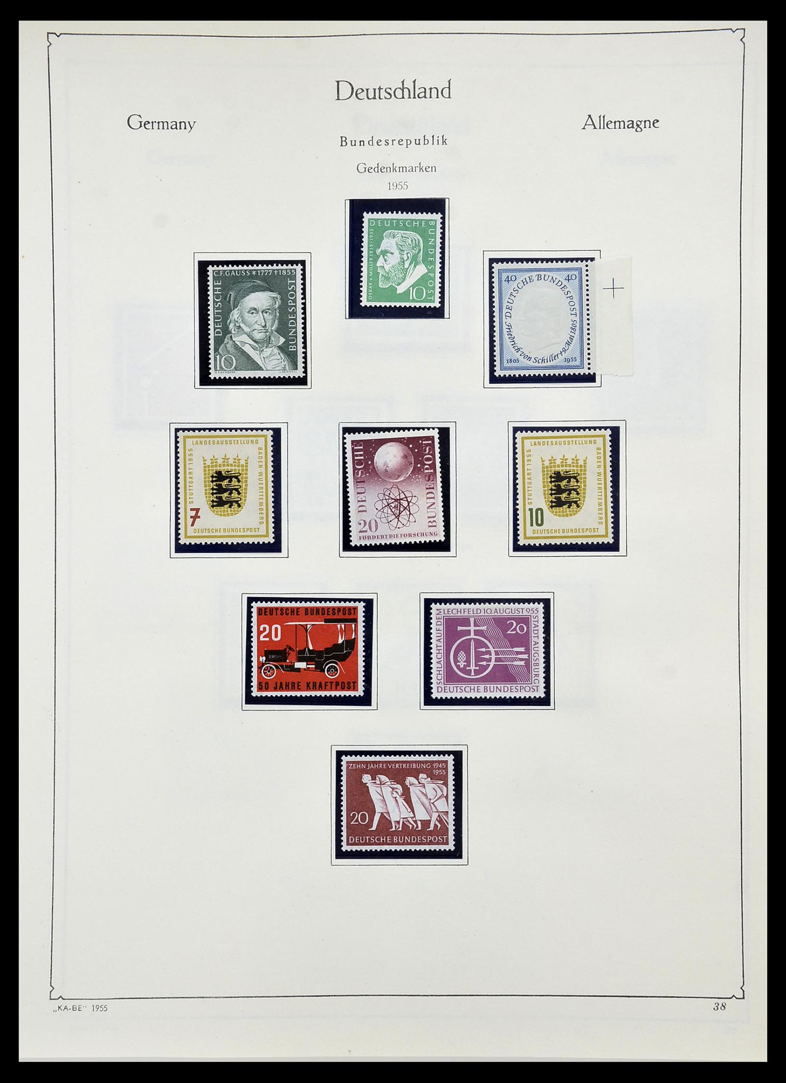 34571 012 - Postzegelverzameling 34571 Bundespost 1949-1996.