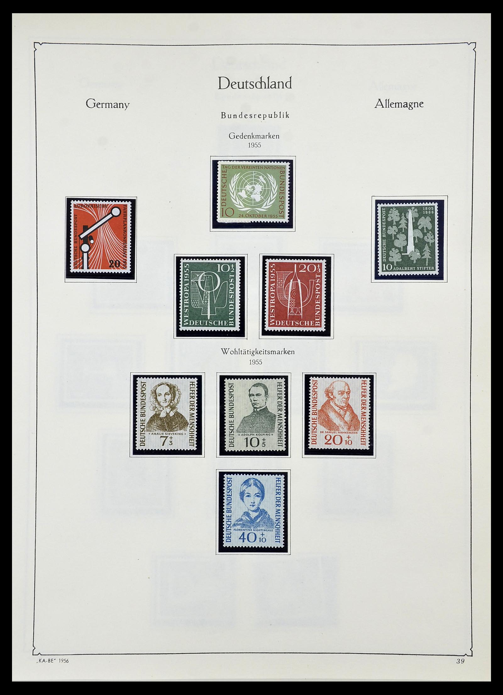34571 013 - Stamp Collection 34571 Bundespost 1949-1996.