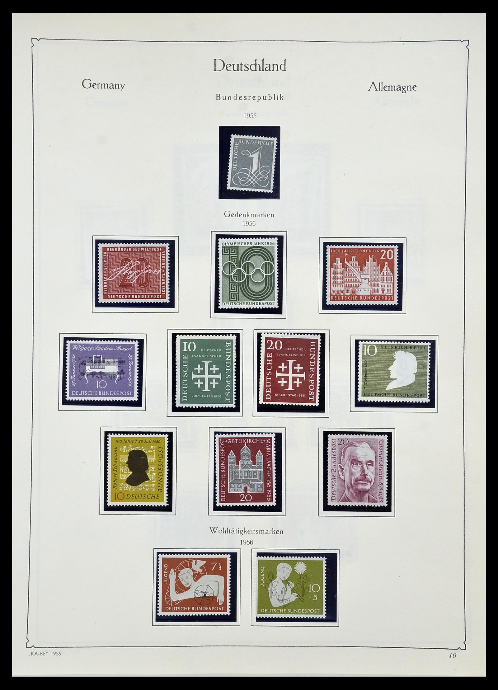 34571 014 - Postzegelverzameling 34571 Bundespost 1949-1996.