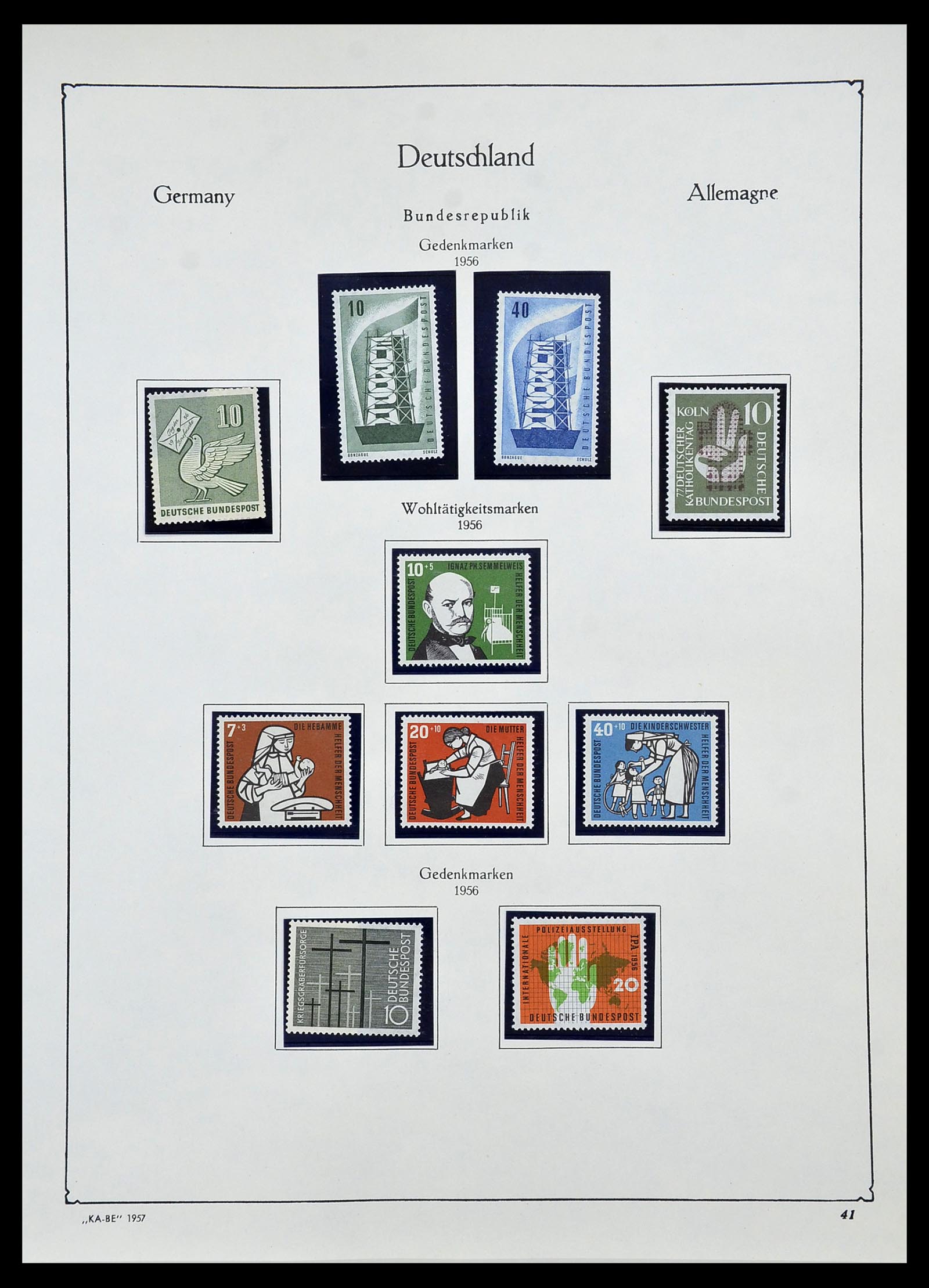34571 015 - Postzegelverzameling 34571 Bundespost 1949-1996.