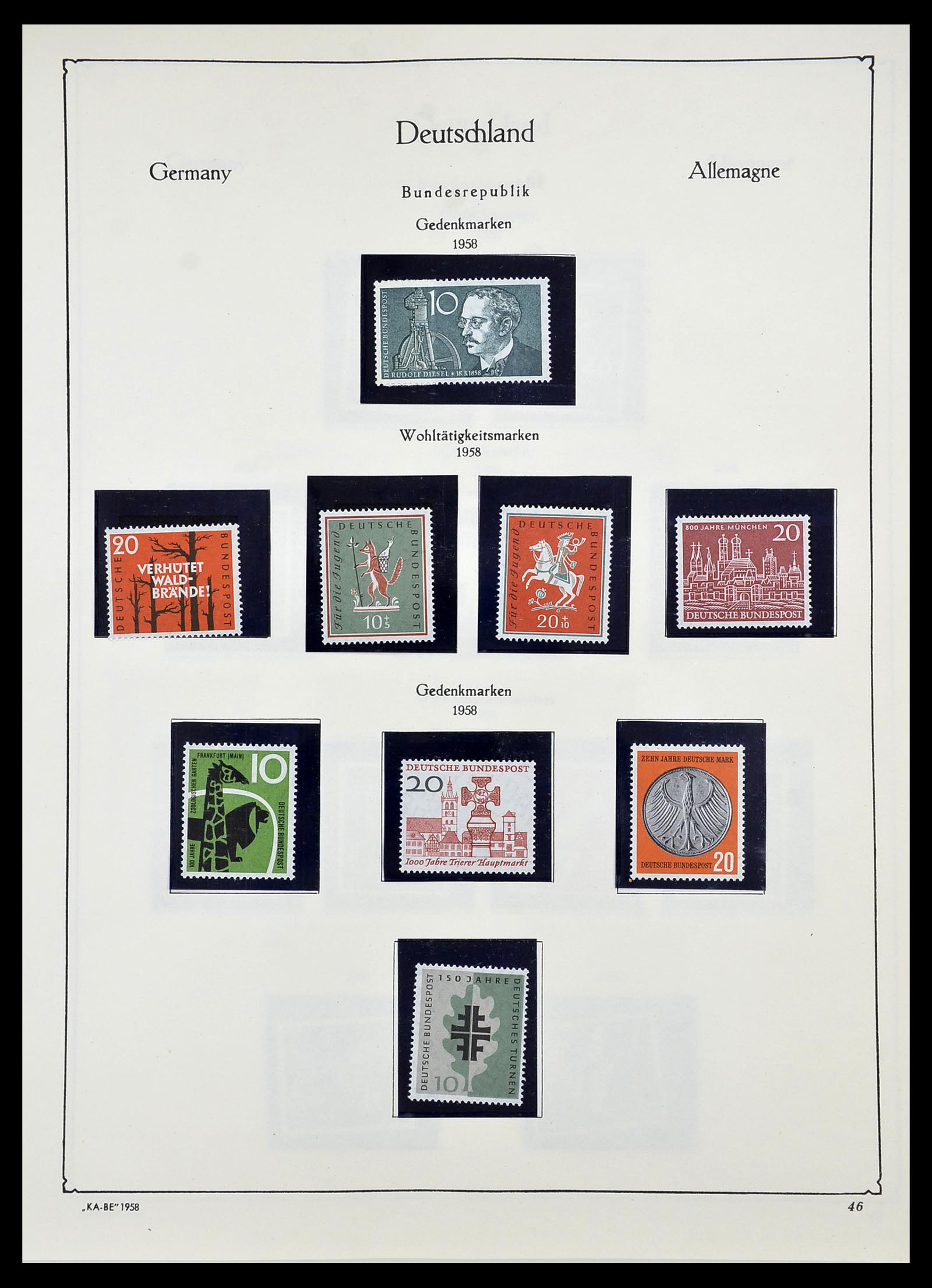 34571 020 - Postzegelverzameling 34571 Bundespost 1949-1996.