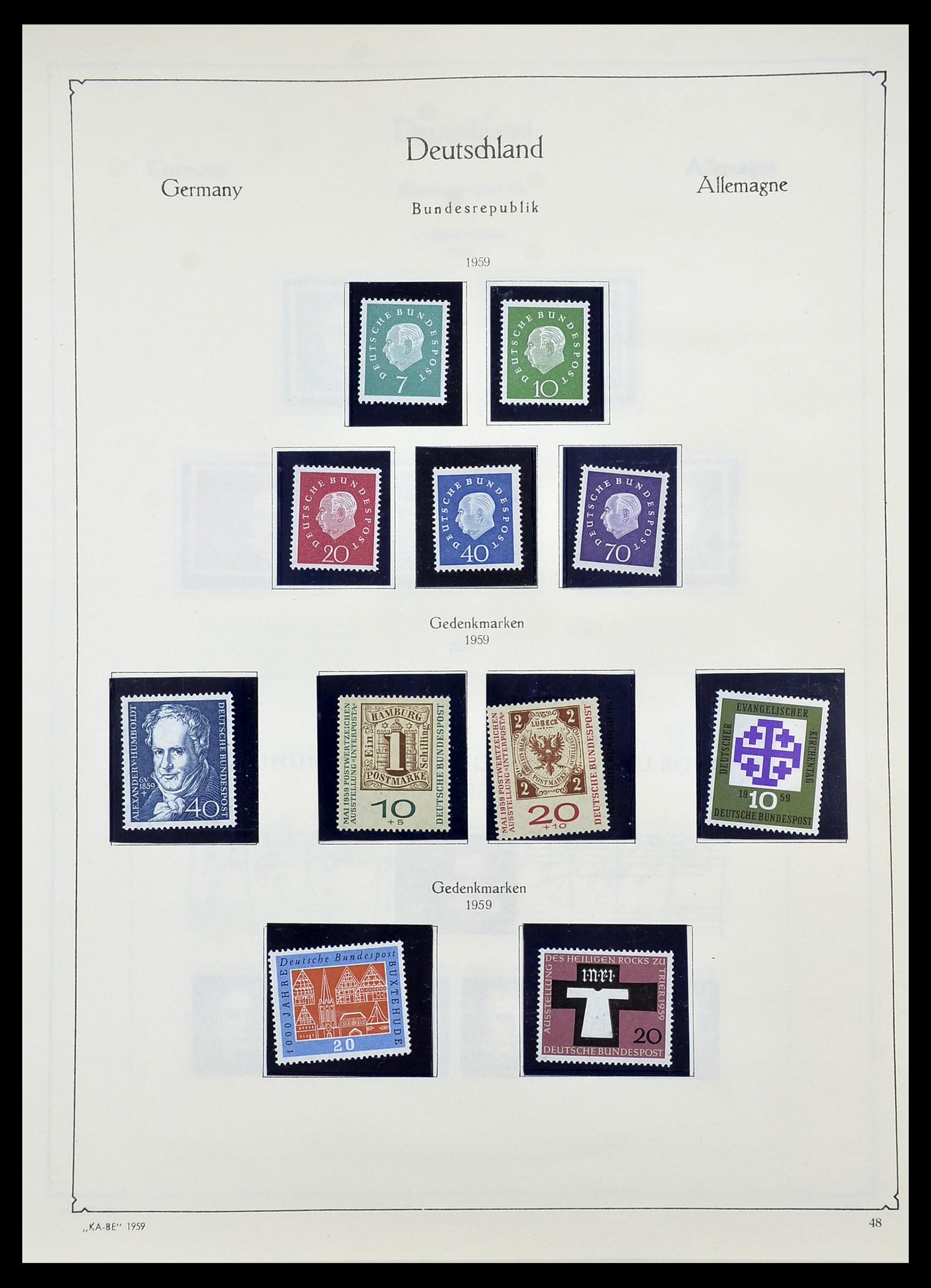 34571 022 - Postzegelverzameling 34571 Bundespost 1949-1996.