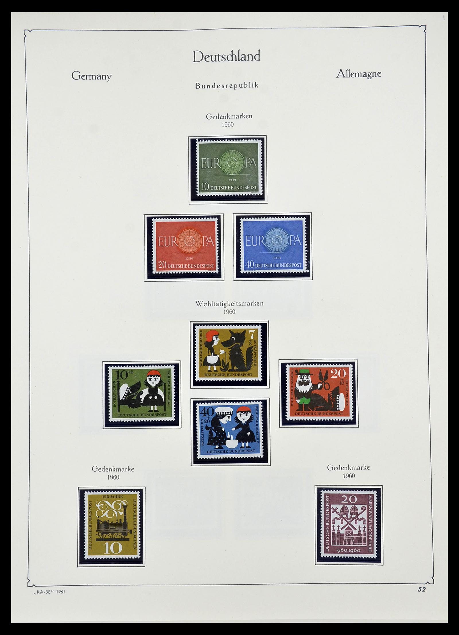34571 026 - Postzegelverzameling 34571 Bundespost 1949-1996.
