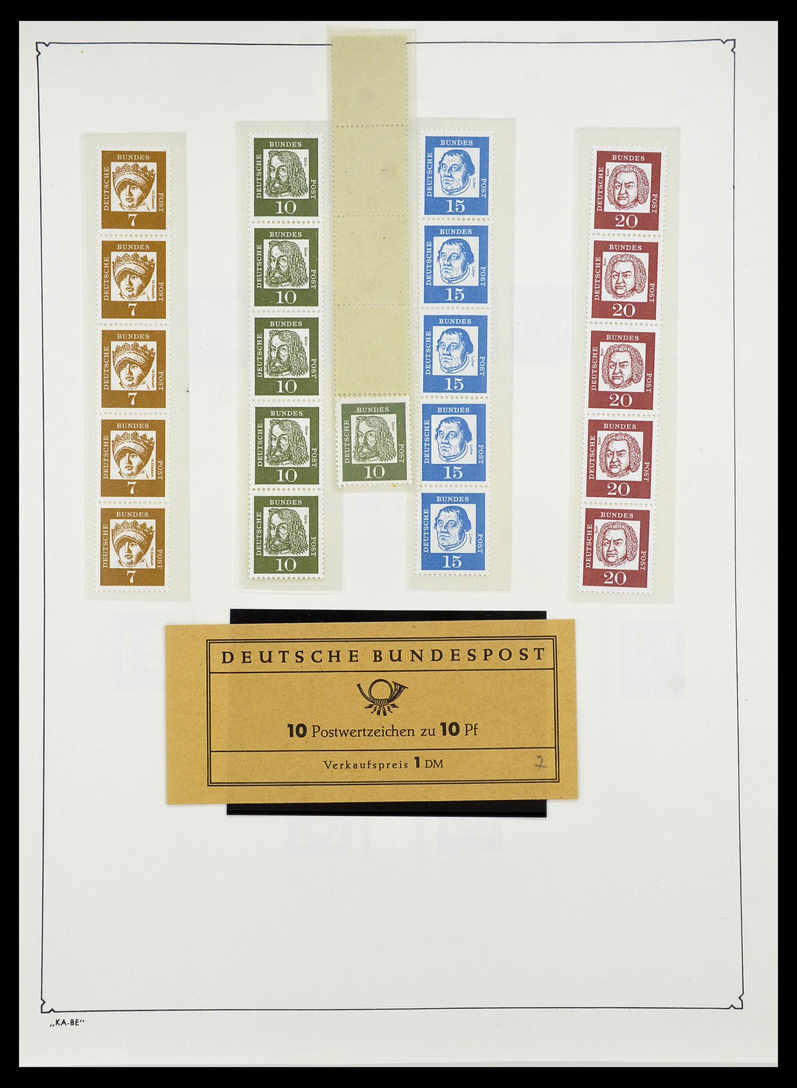 34571 035 - Postzegelverzameling 34571 Bundespost 1949-1996.