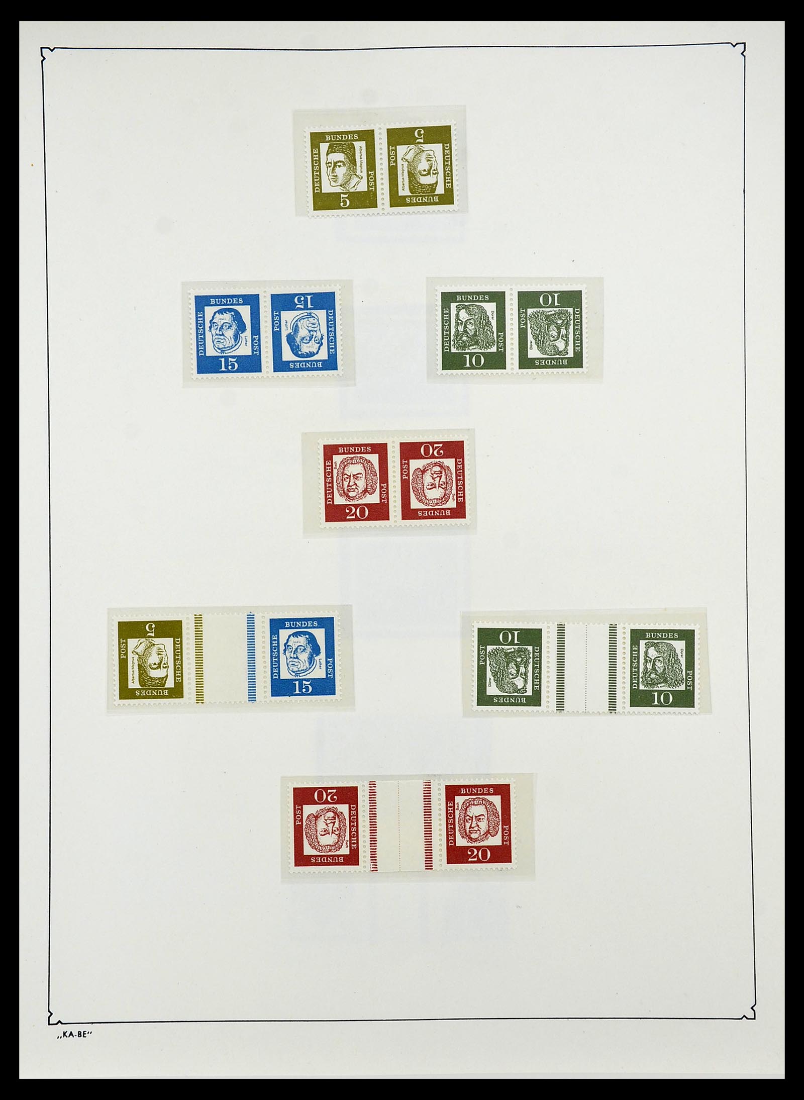 34571 036 - Postzegelverzameling 34571 Bundespost 1949-1996.