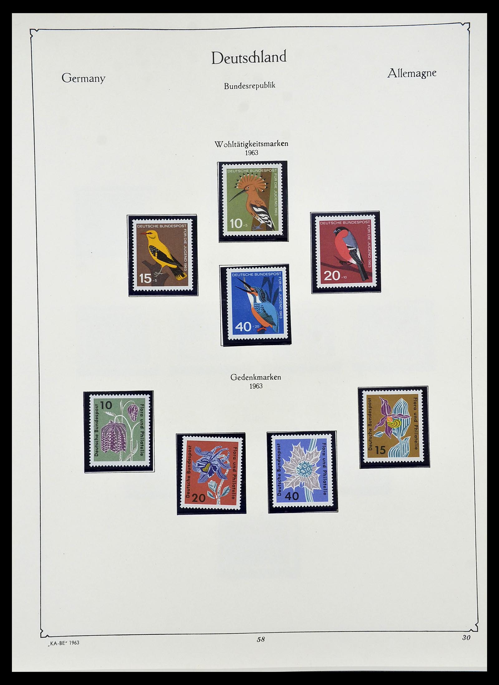 34571 041 - Postzegelverzameling 34571 Bundespost 1949-1996.
