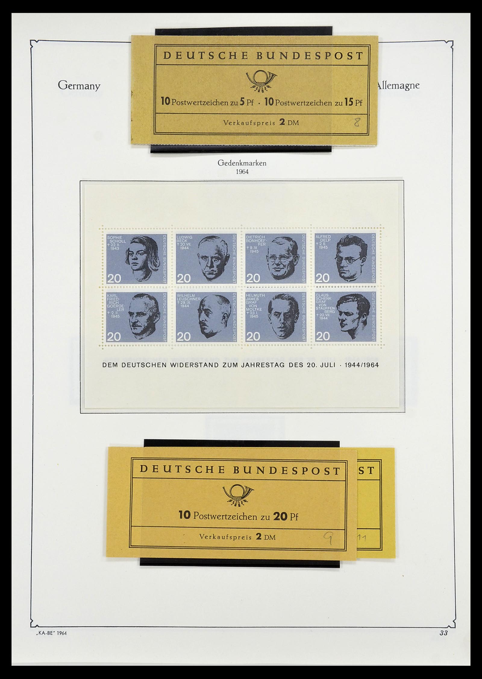 34571 046 - Postzegelverzameling 34571 Bundespost 1949-1996.