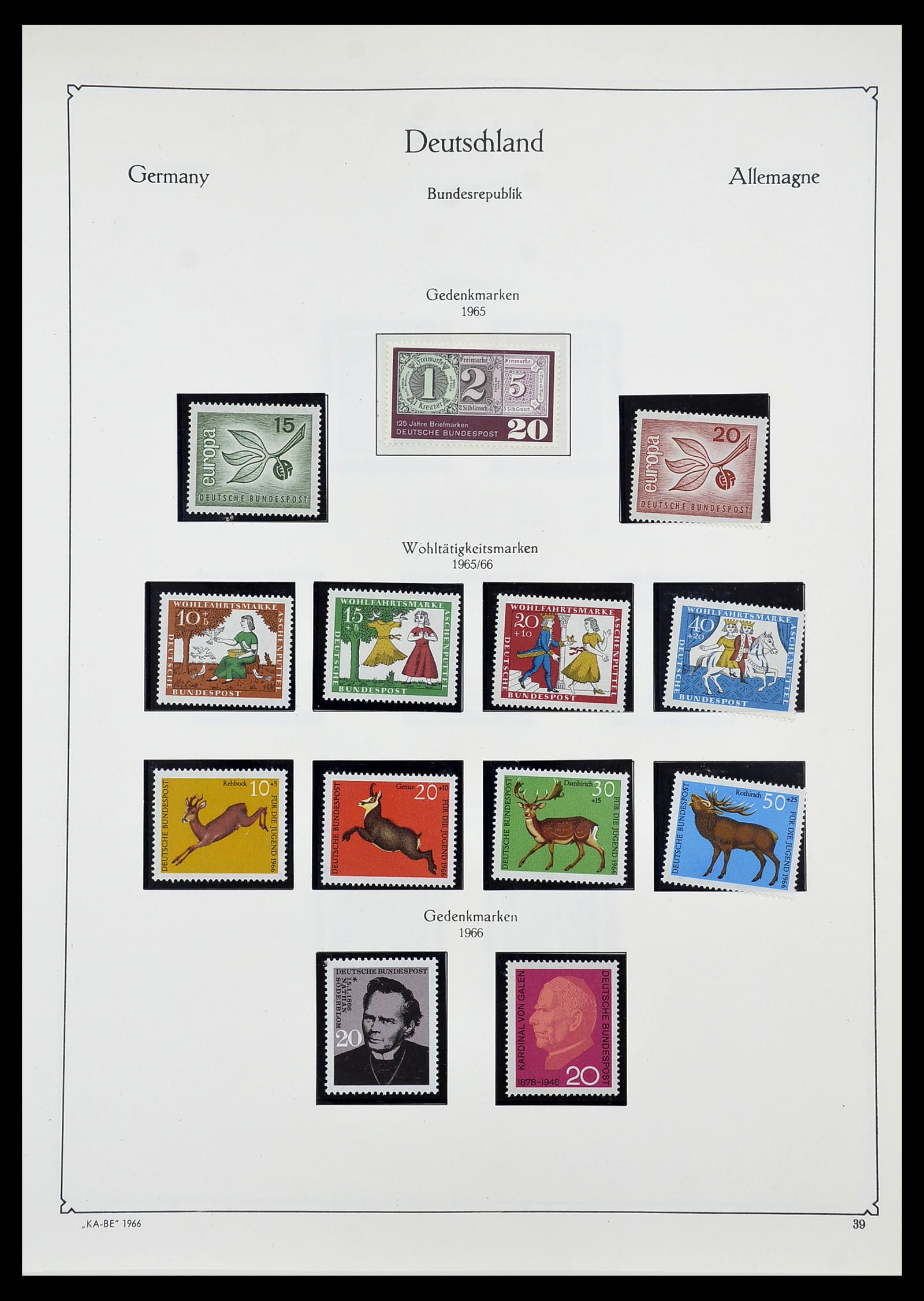 34571 054 - Postzegelverzameling 34571 Bundespost 1949-1996.