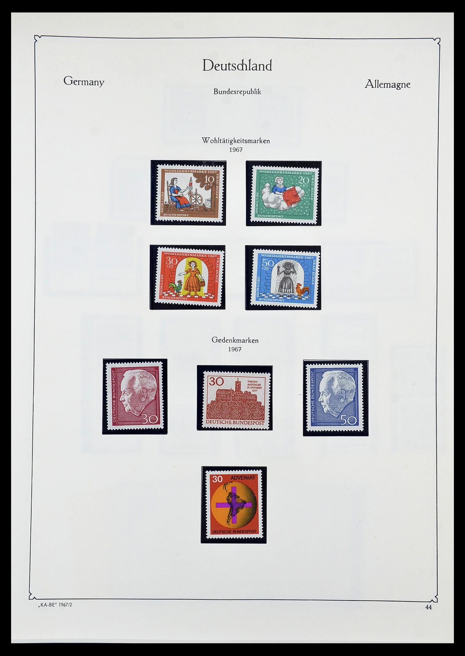 34571 060 - Postzegelverzameling 34571 Bundespost 1949-1996.