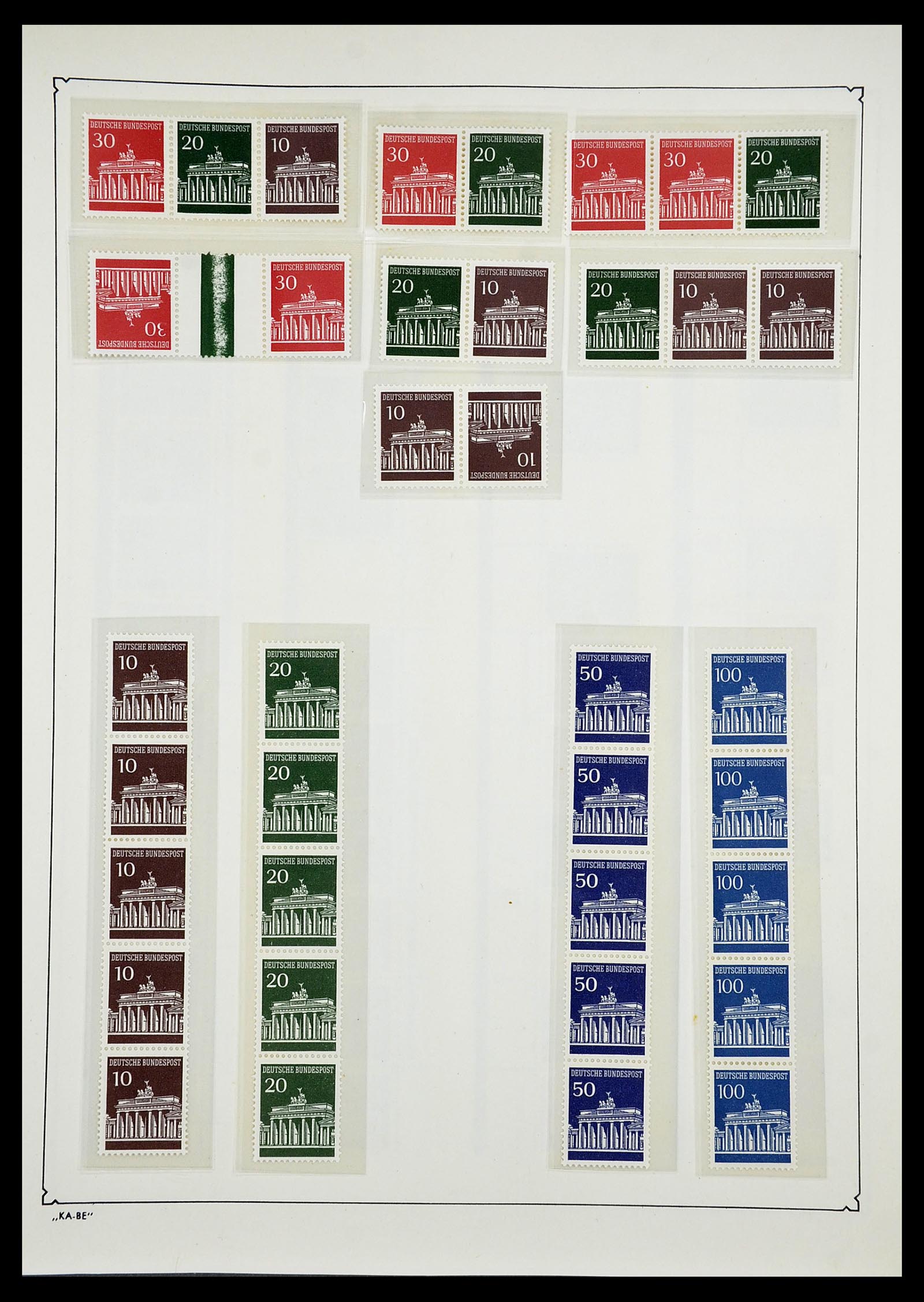 34571 062 - Postzegelverzameling 34571 Bundespost 1949-1996.