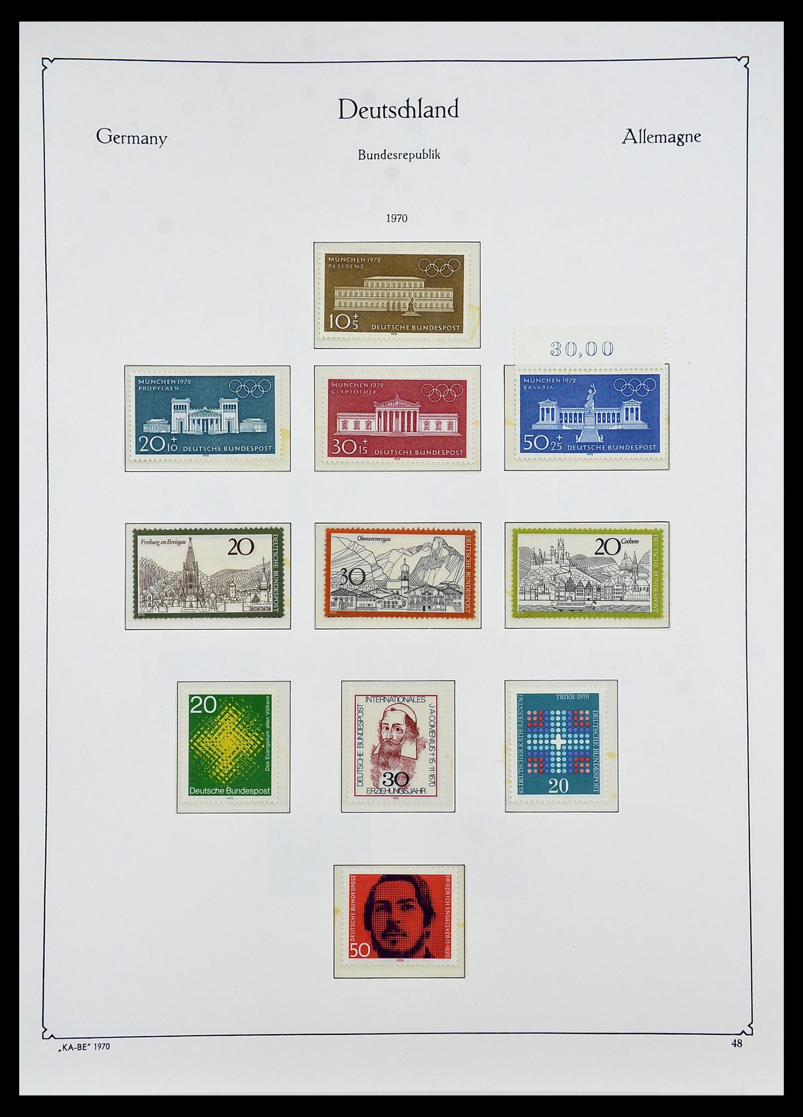 34571 076 - Postzegelverzameling 34571 Bundespost 1949-1996.