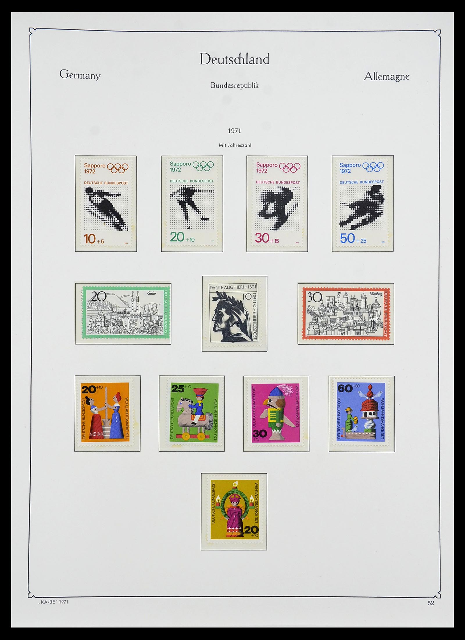 34571 081 - Postzegelverzameling 34571 Bundespost 1949-1996.