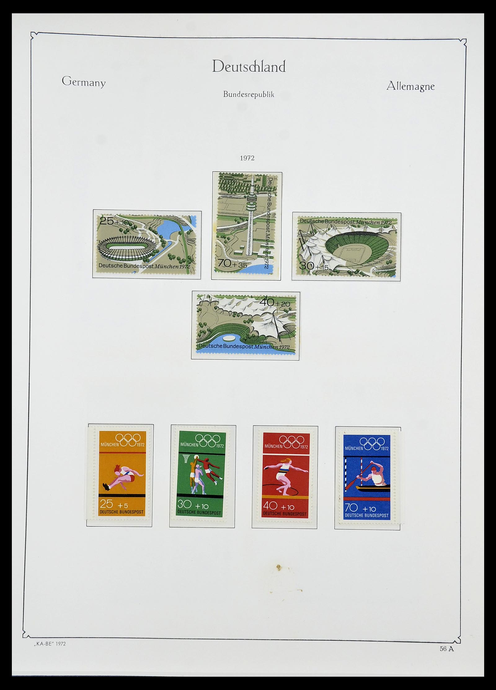 34571 087 - Postzegelverzameling 34571 Bundespost 1949-1996.