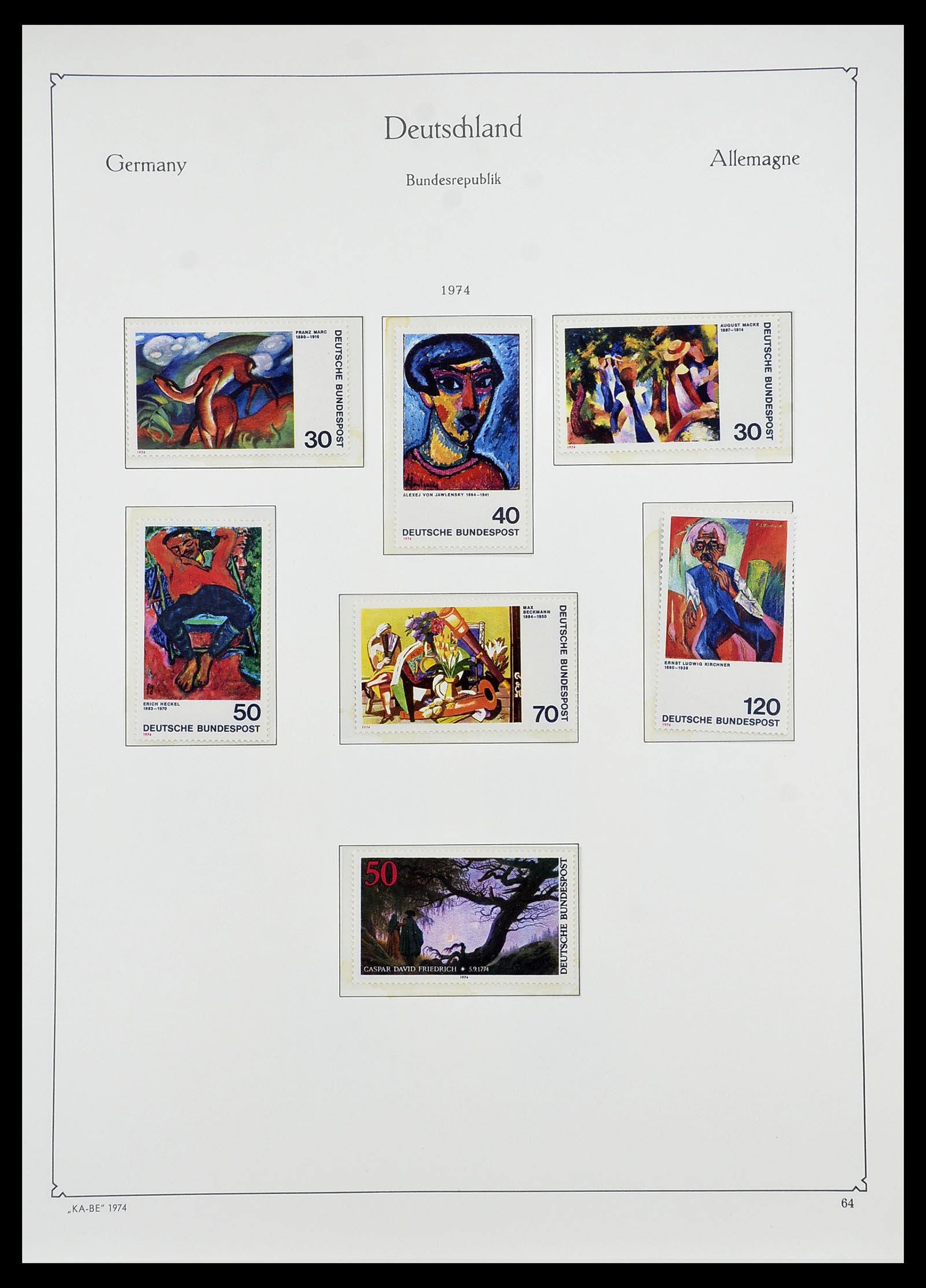 34571 098 - Postzegelverzameling 34571 Bundespost 1949-1996.