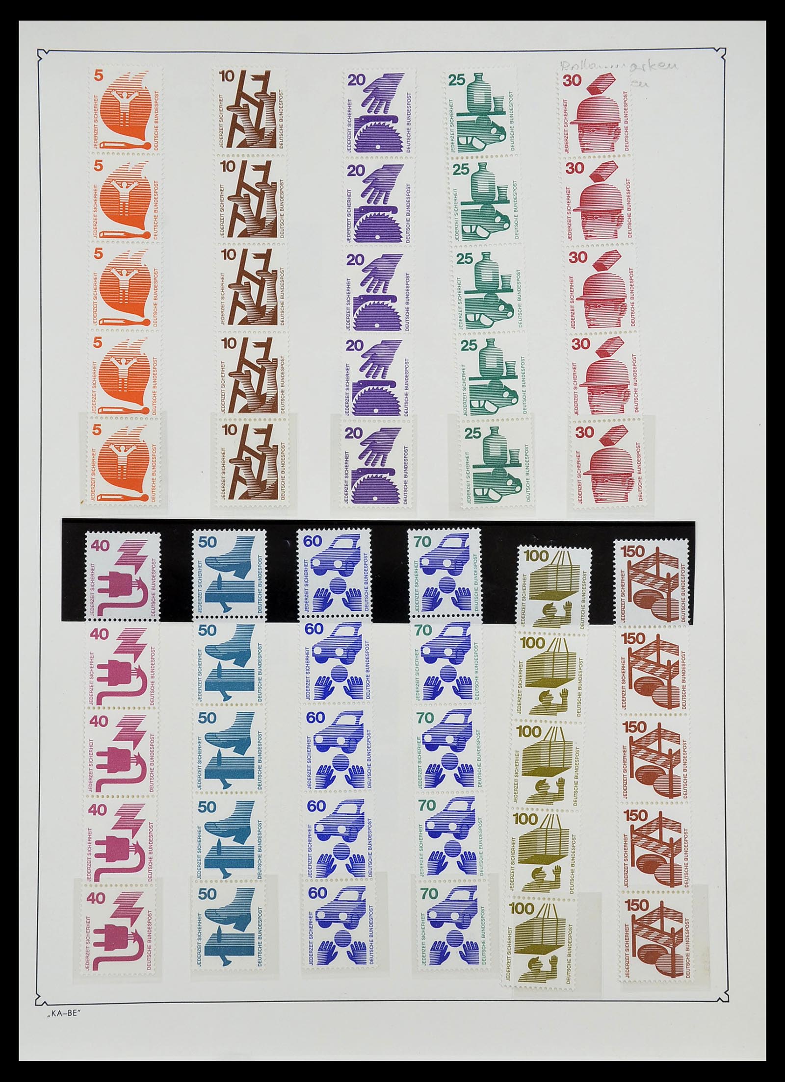 34571 108 - Postzegelverzameling 34571 Bundespost 1949-1996.