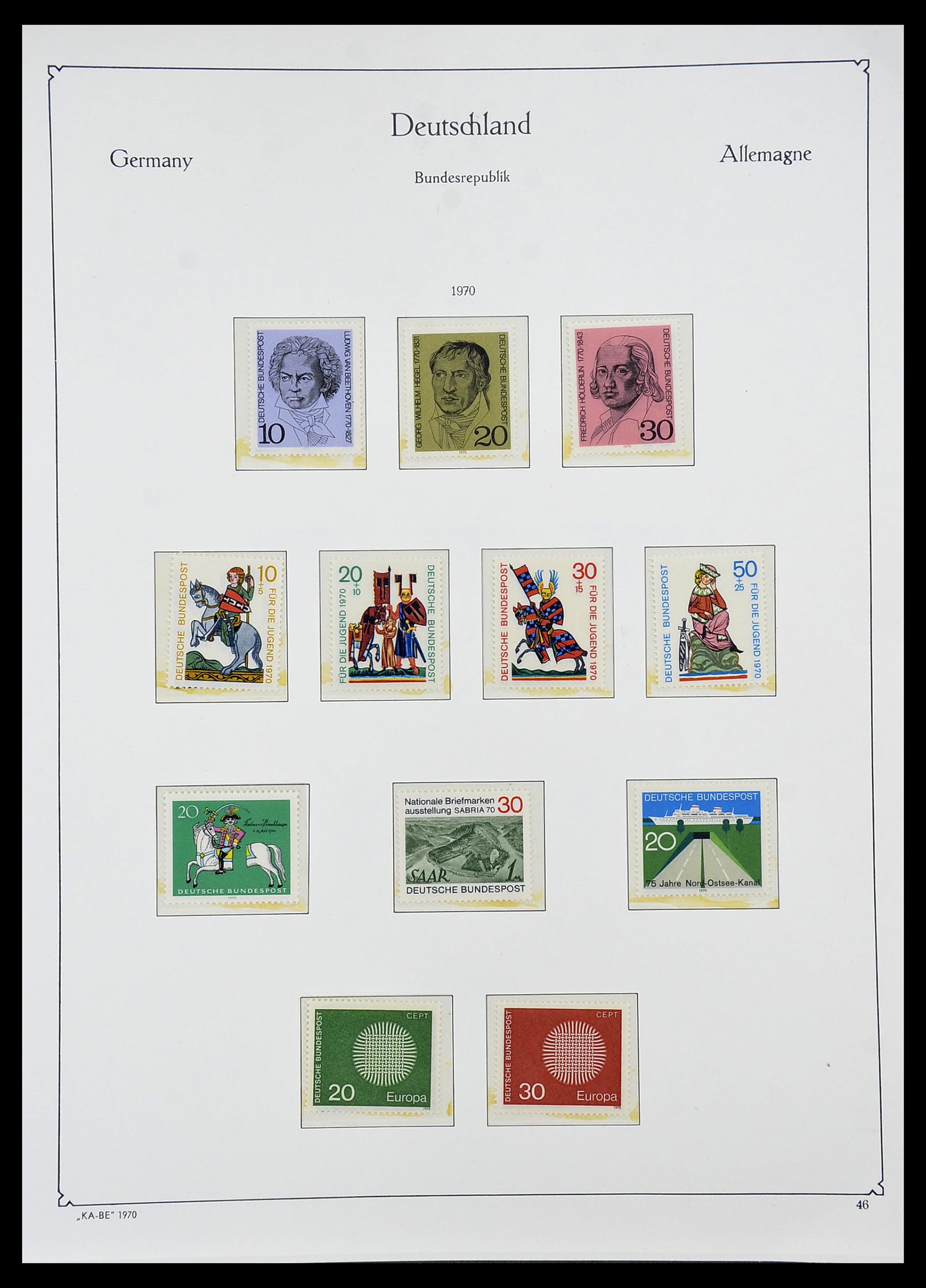 34571 112 - Postzegelverzameling 34571 Bundespost 1949-1996.