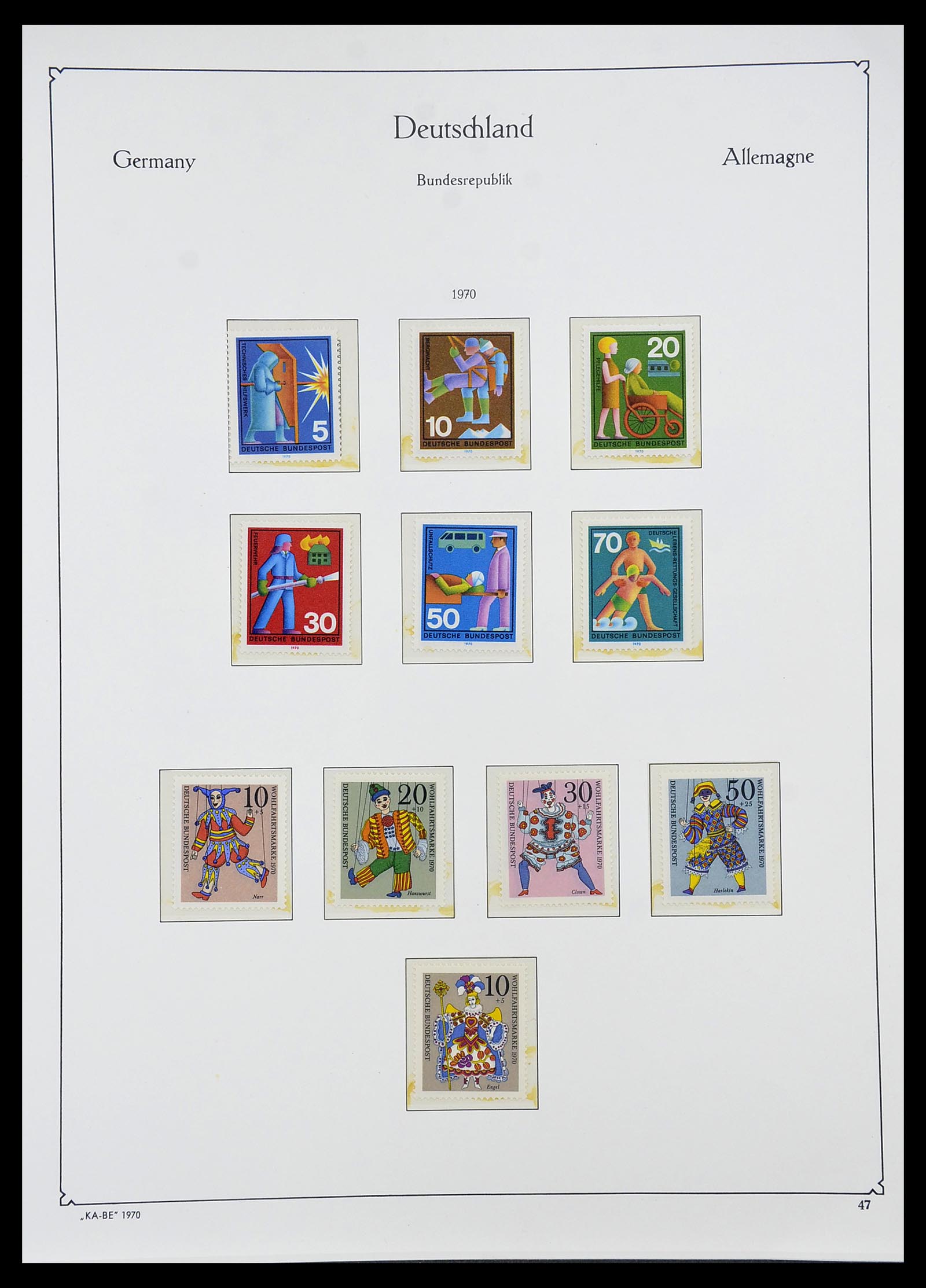 34571 113 - Postzegelverzameling 34571 Bundespost 1949-1996.