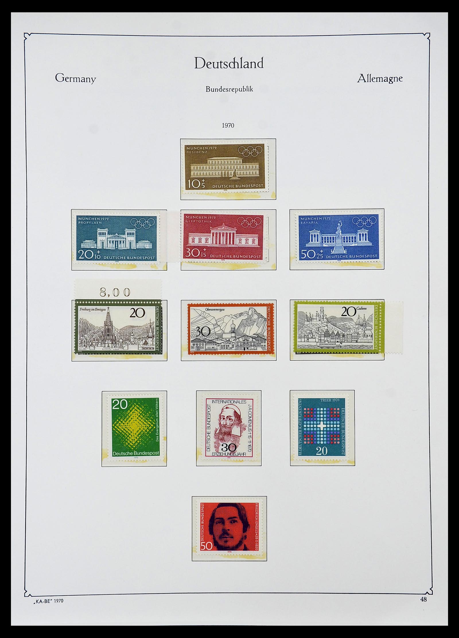 34571 114 - Postzegelverzameling 34571 Bundespost 1949-1996.