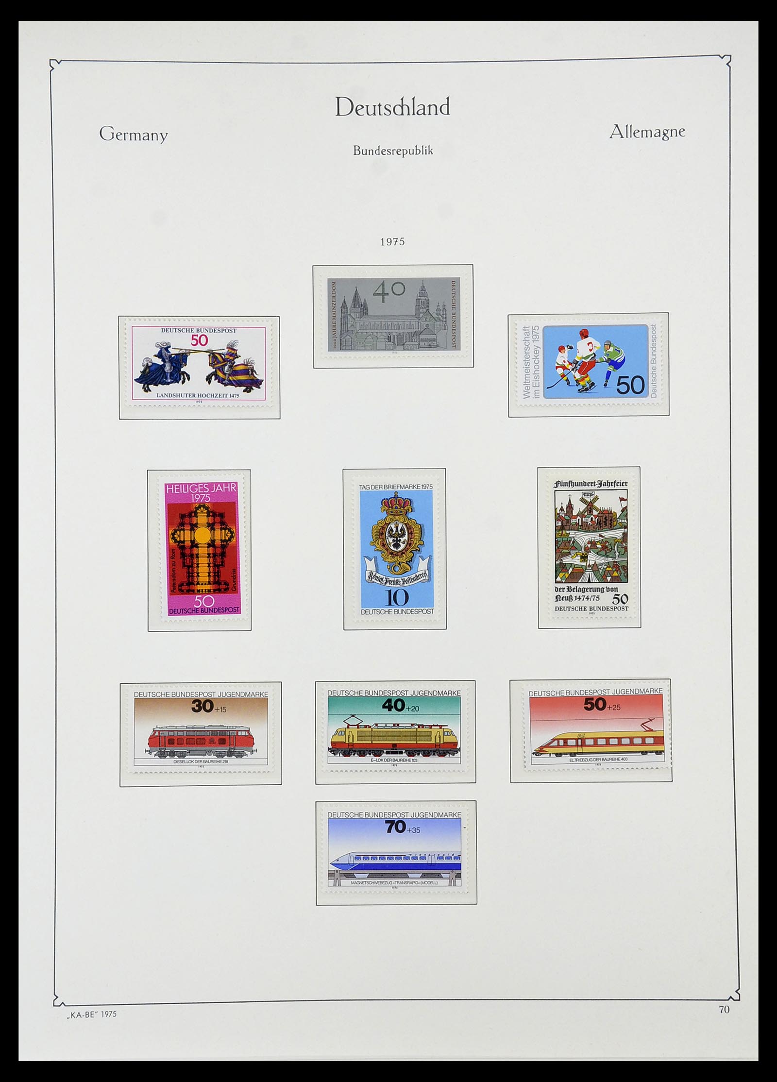 34571 117 - Postzegelverzameling 34571 Bundespost 1949-1996.