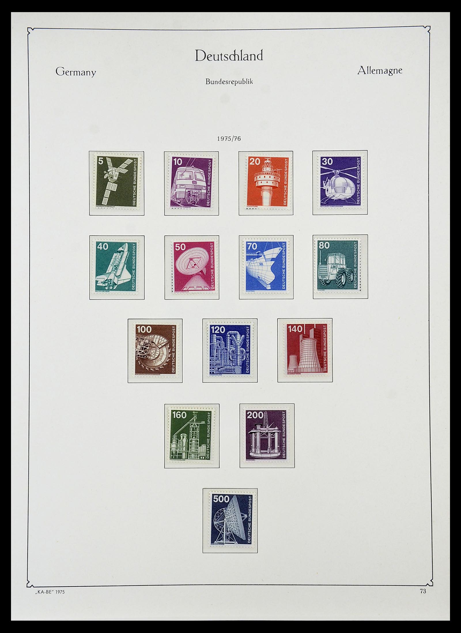 34571 121 - Postzegelverzameling 34571 Bundespost 1949-1996.