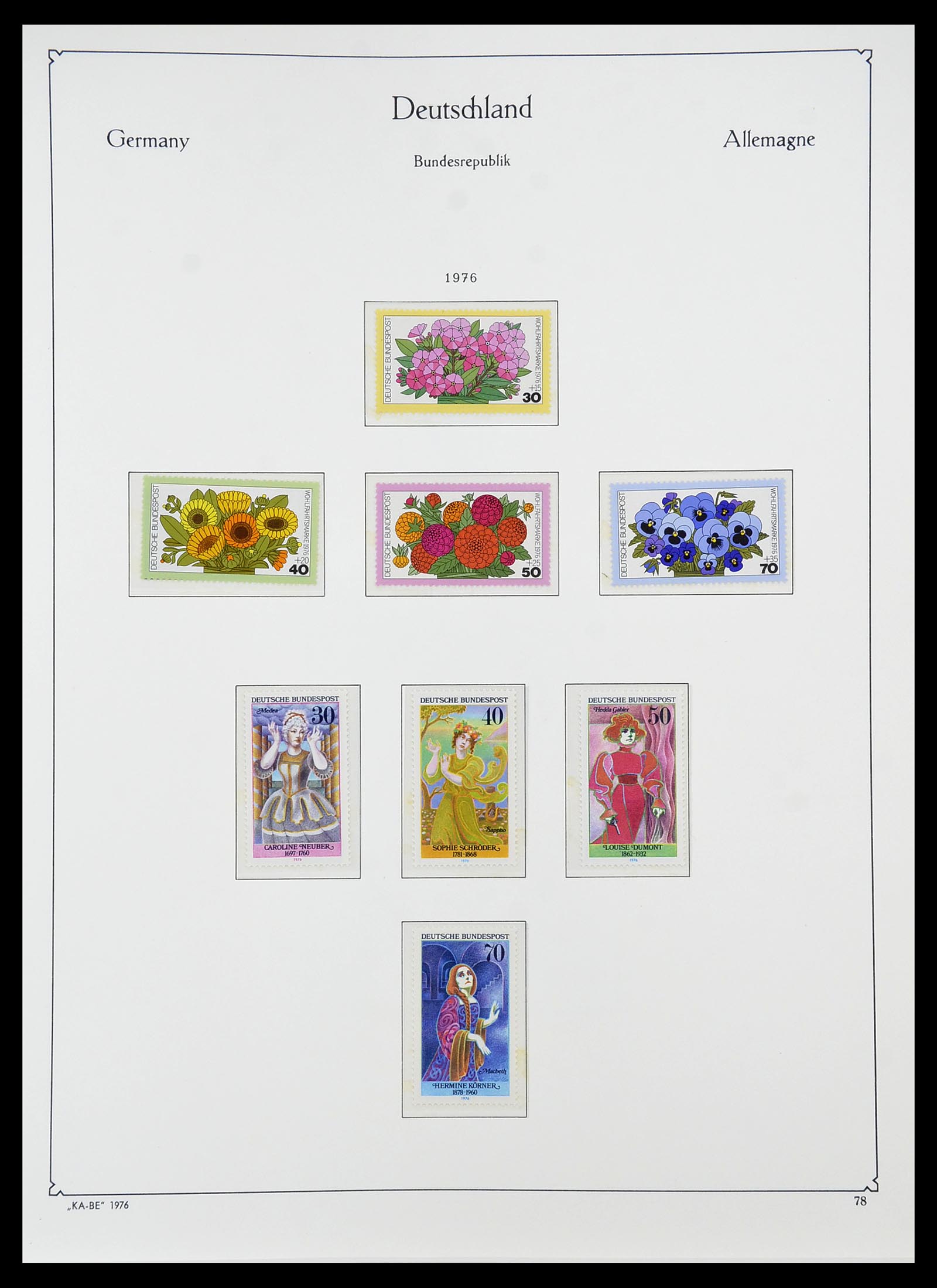34571 129 - Postzegelverzameling 34571 Bundespost 1949-1996.