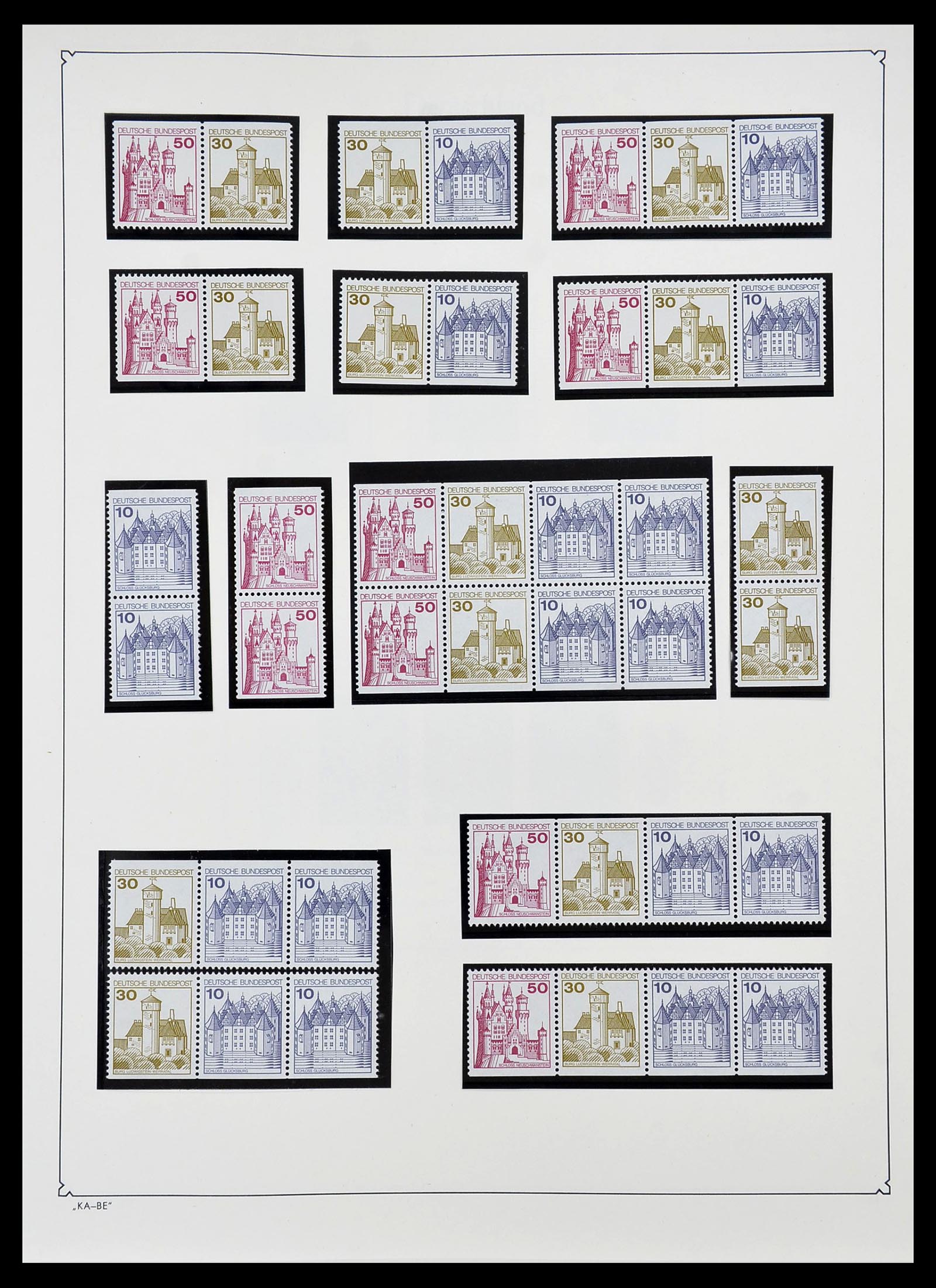 34571 133 - Postzegelverzameling 34571 Bundespost 1949-1996.