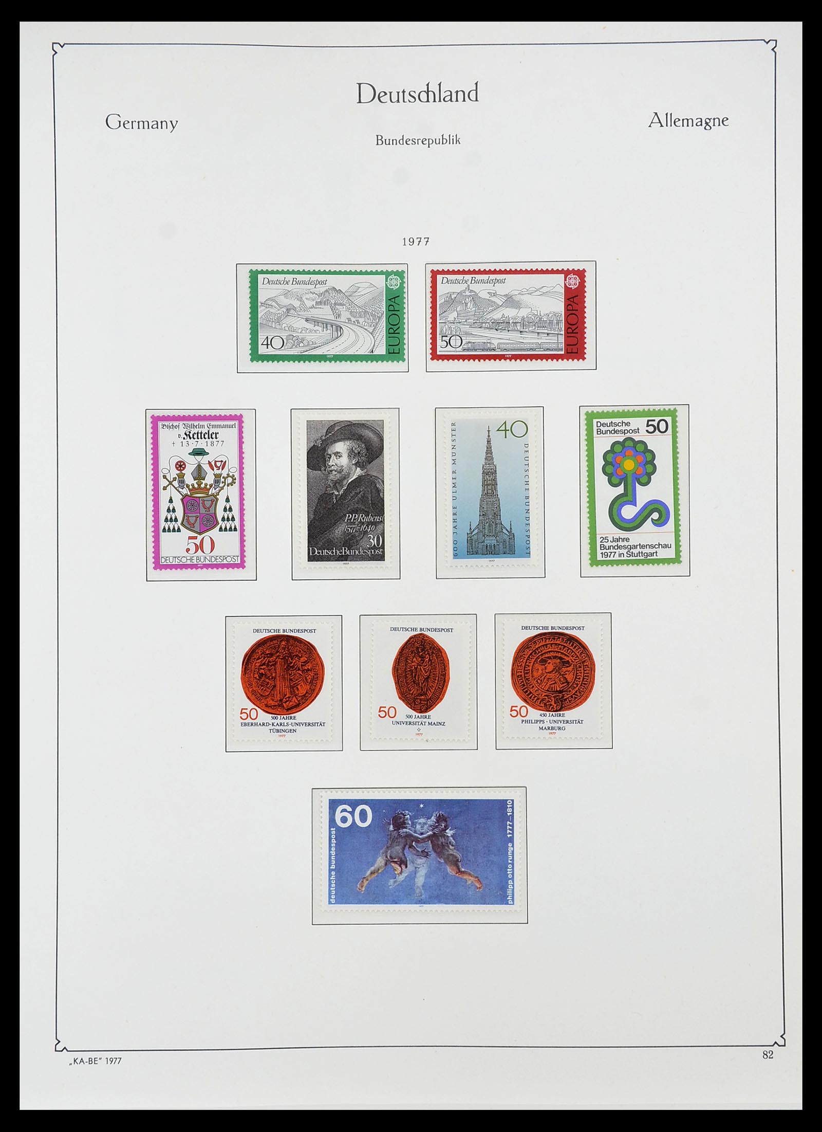 34571 135 - Postzegelverzameling 34571 Bundespost 1949-1996.