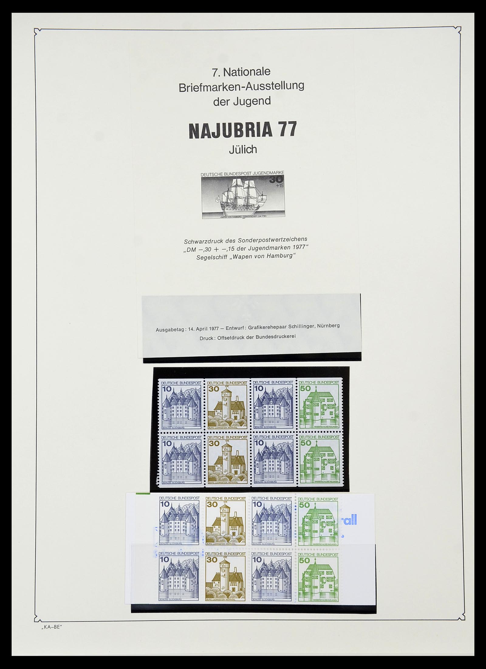 34571 137 - Postzegelverzameling 34571 Bundespost 1949-1996.