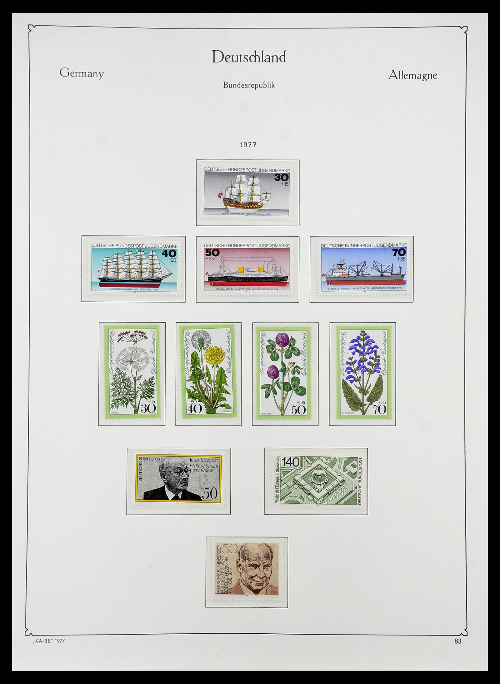 34571 140 - Postzegelverzameling 34571 Bundespost 1949-1996.