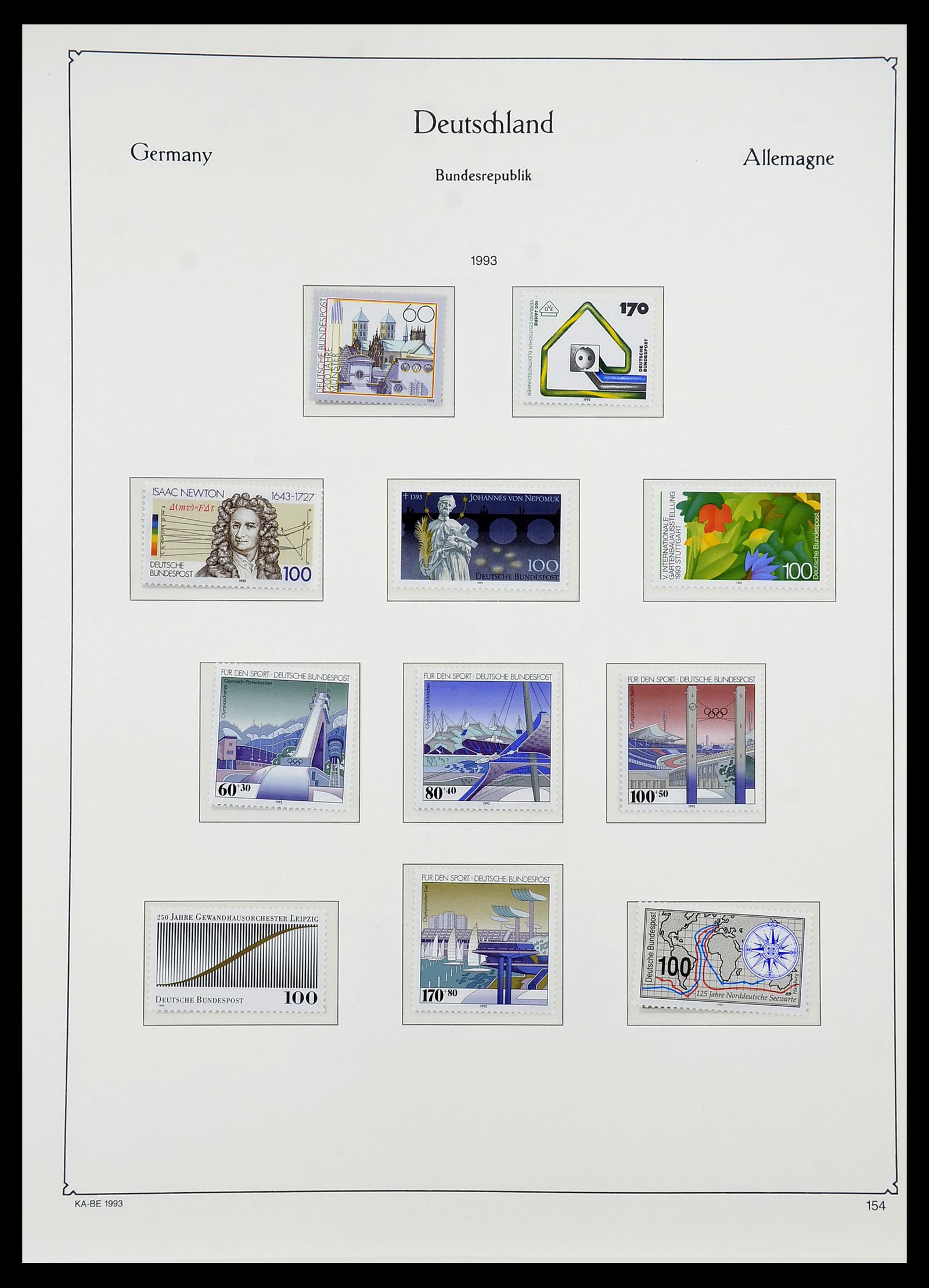 34571 246 - Stamp Collection 34571 Bundespost 1949-1996.