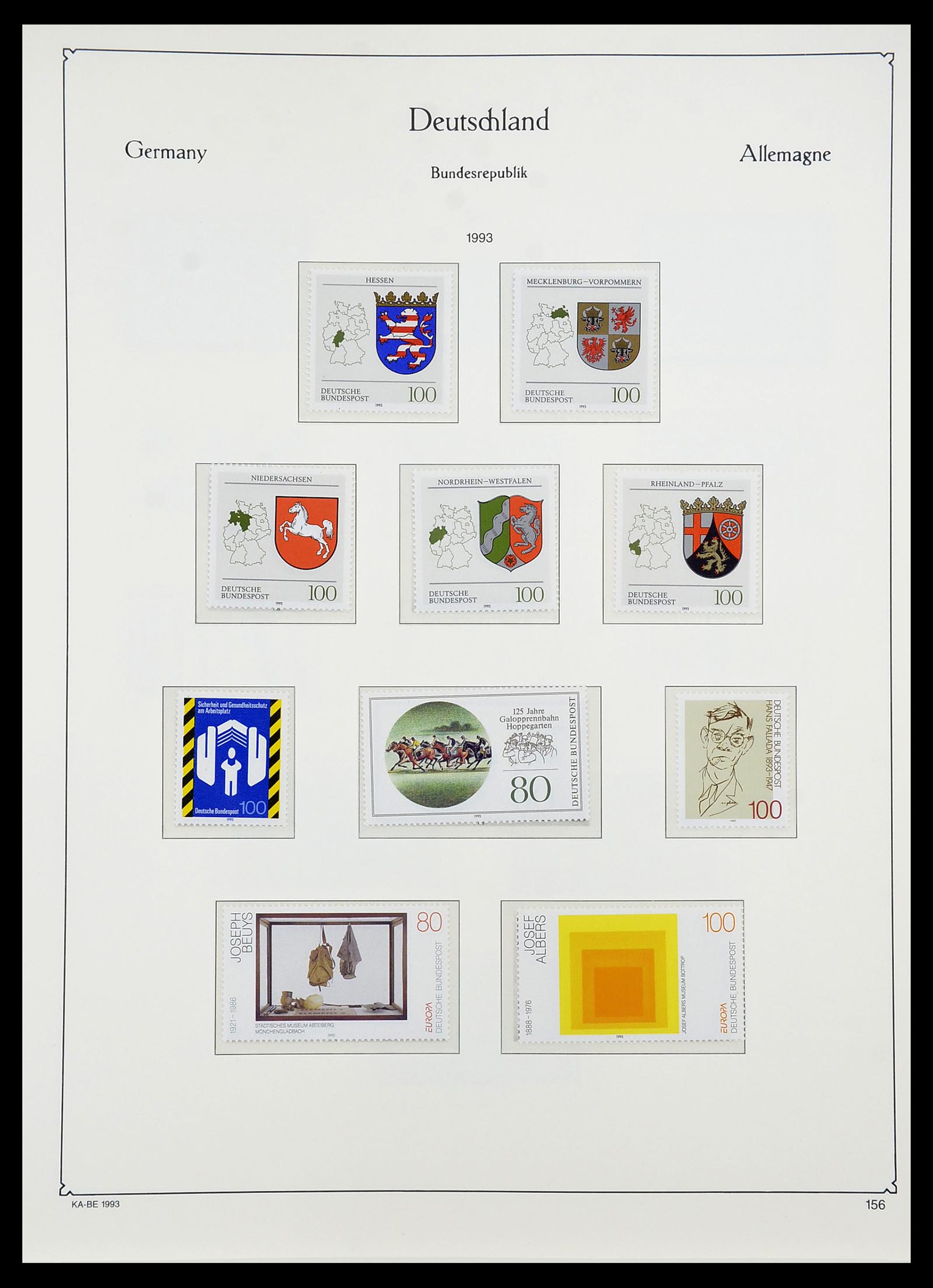 34571 248 - Postzegelverzameling 34571 Bundespost 1949-1996.