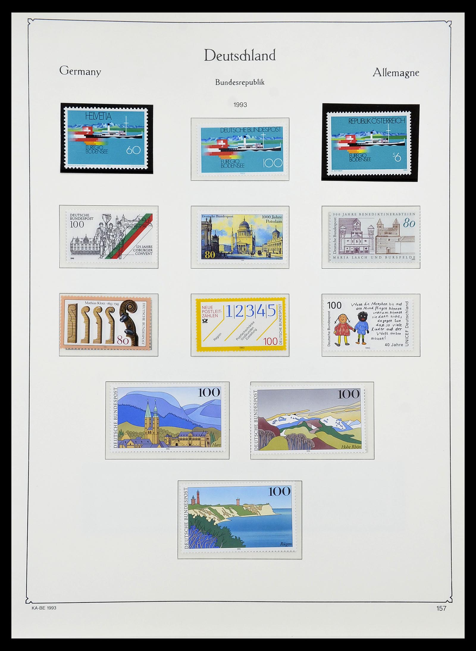 34571 249 - Postzegelverzameling 34571 Bundespost 1949-1996.