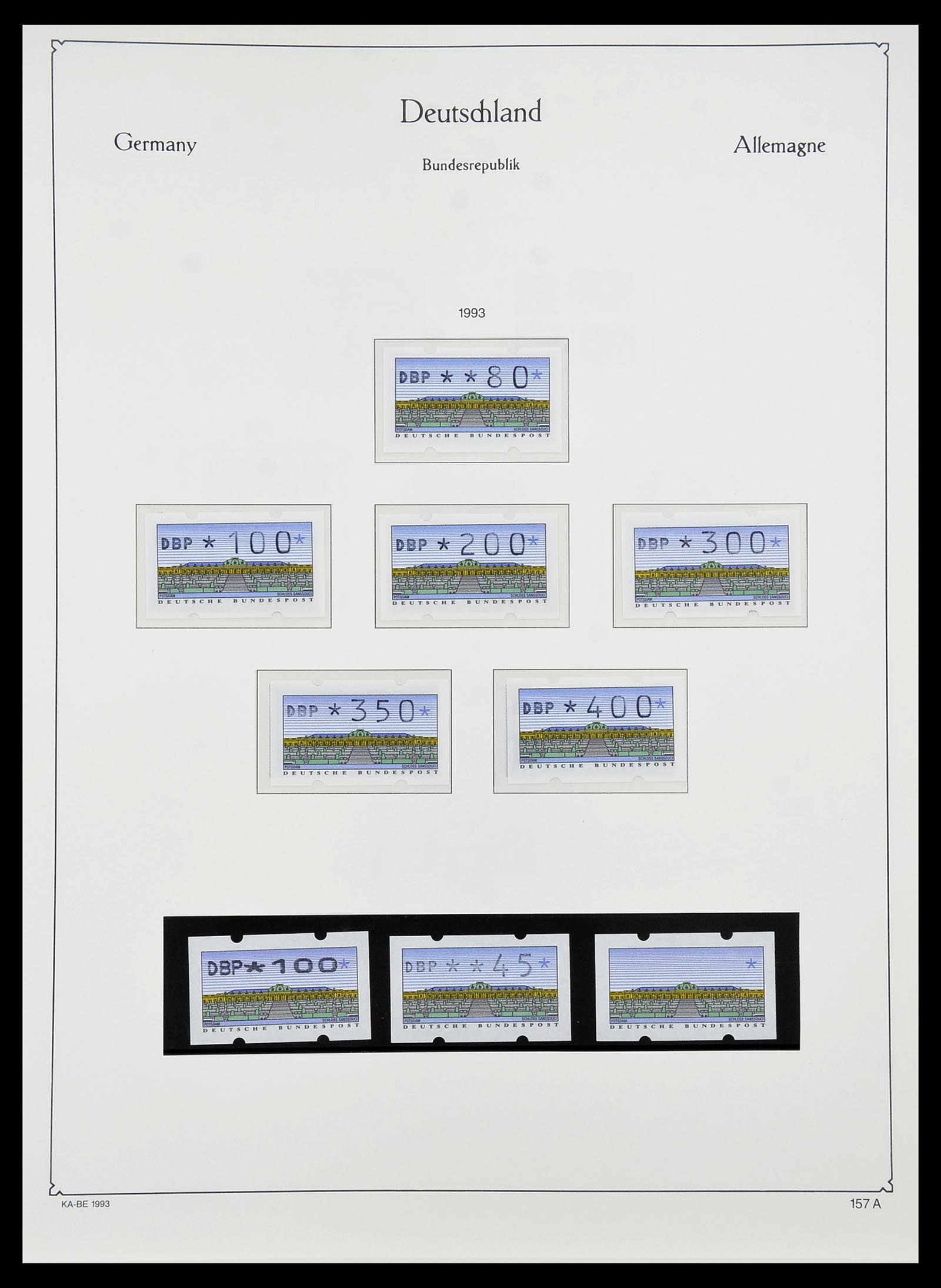 34571 250 - Stamp Collection 34571 Bundespost 1949-1996.