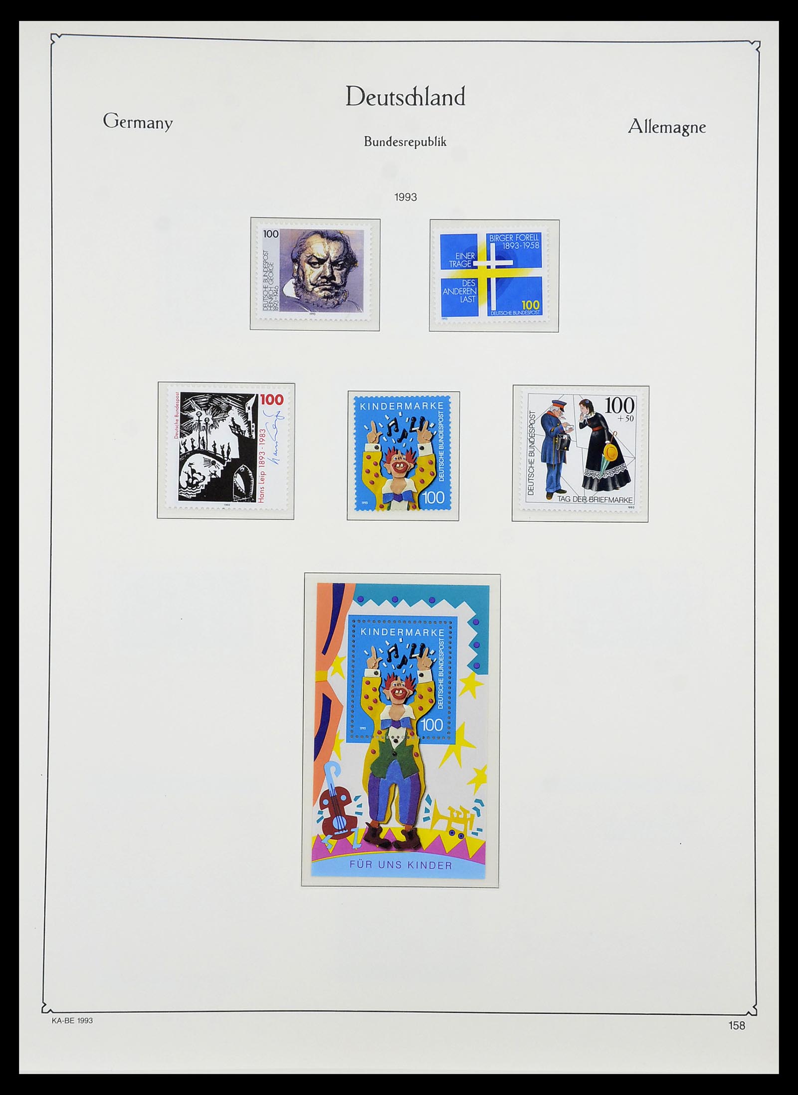 34571 251 - Postzegelverzameling 34571 Bundespost 1949-1996.