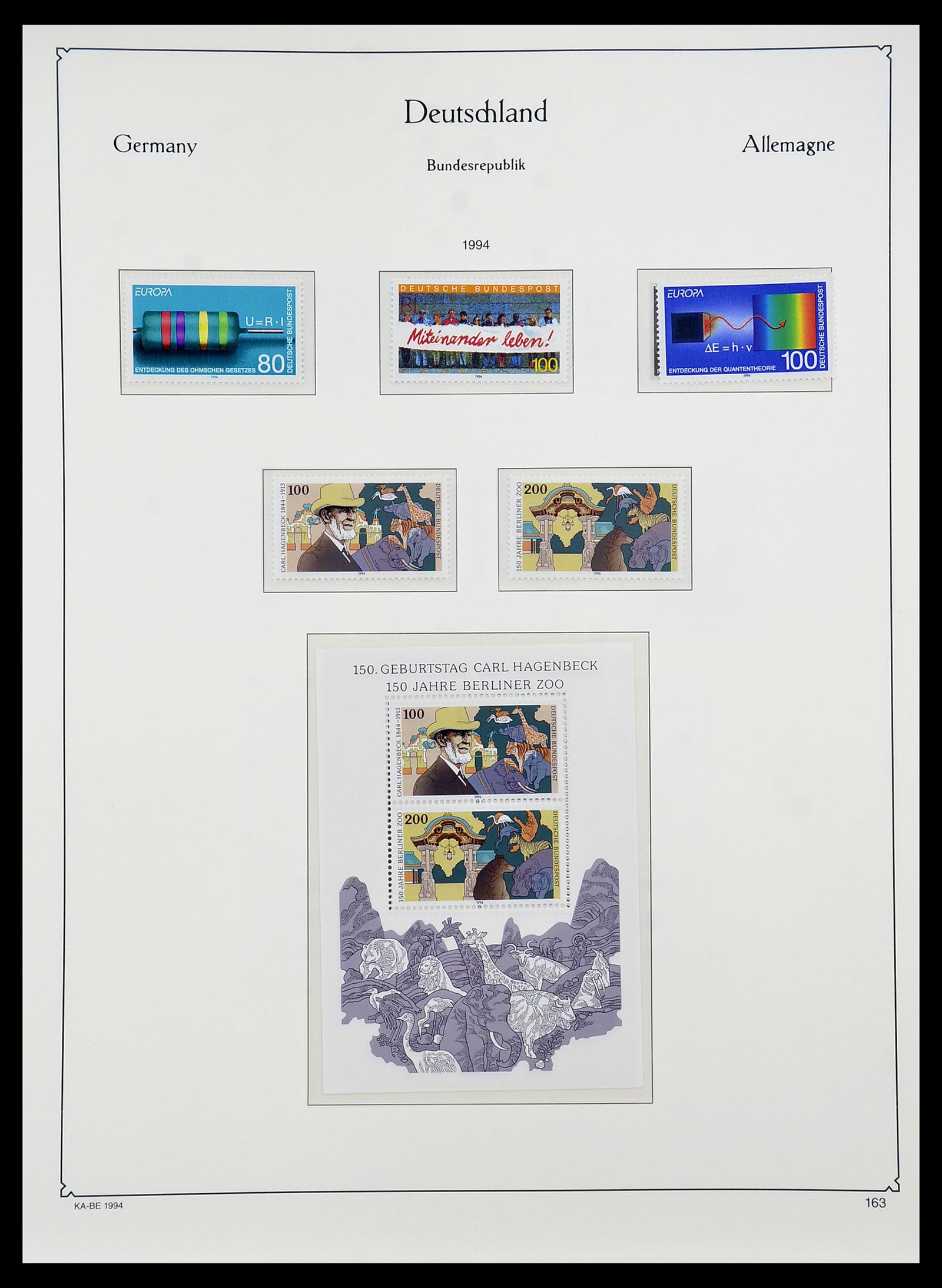 34571 256 - Postzegelverzameling 34571 Bundespost 1949-1996.