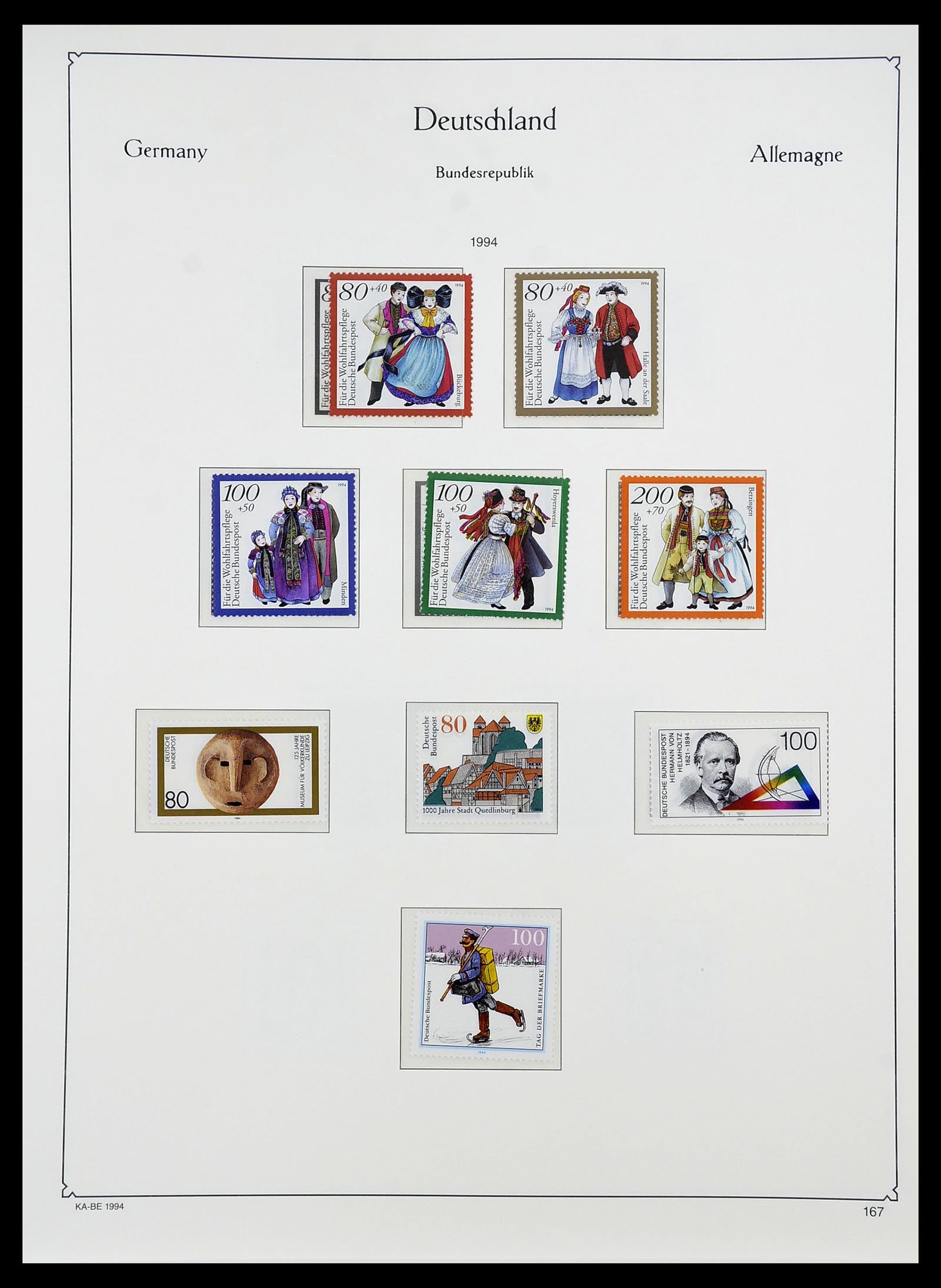 34571 260 - Postzegelverzameling 34571 Bundespost 1949-1996.