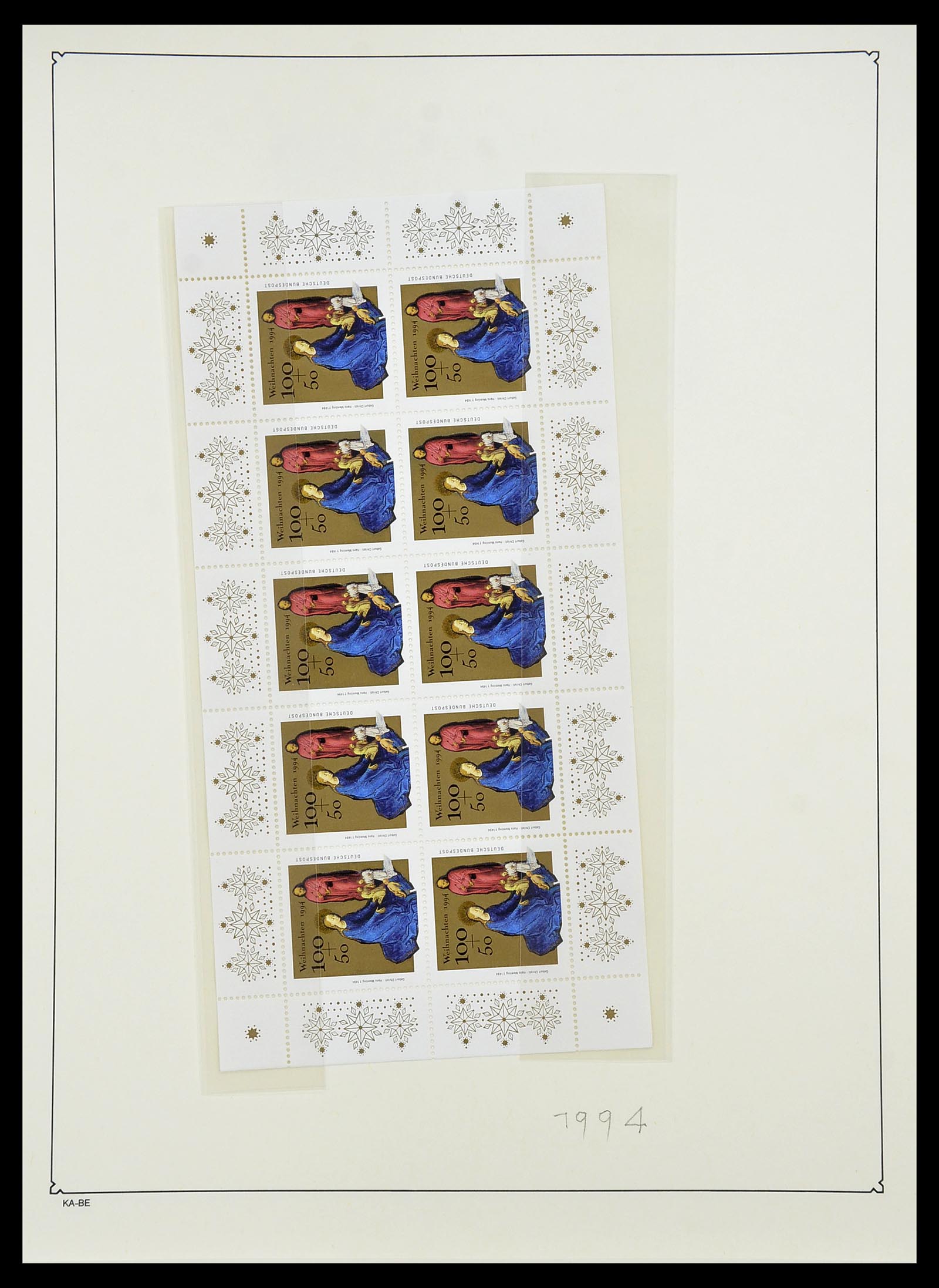 34571 262 - Postzegelverzameling 34571 Bundespost 1949-1996.