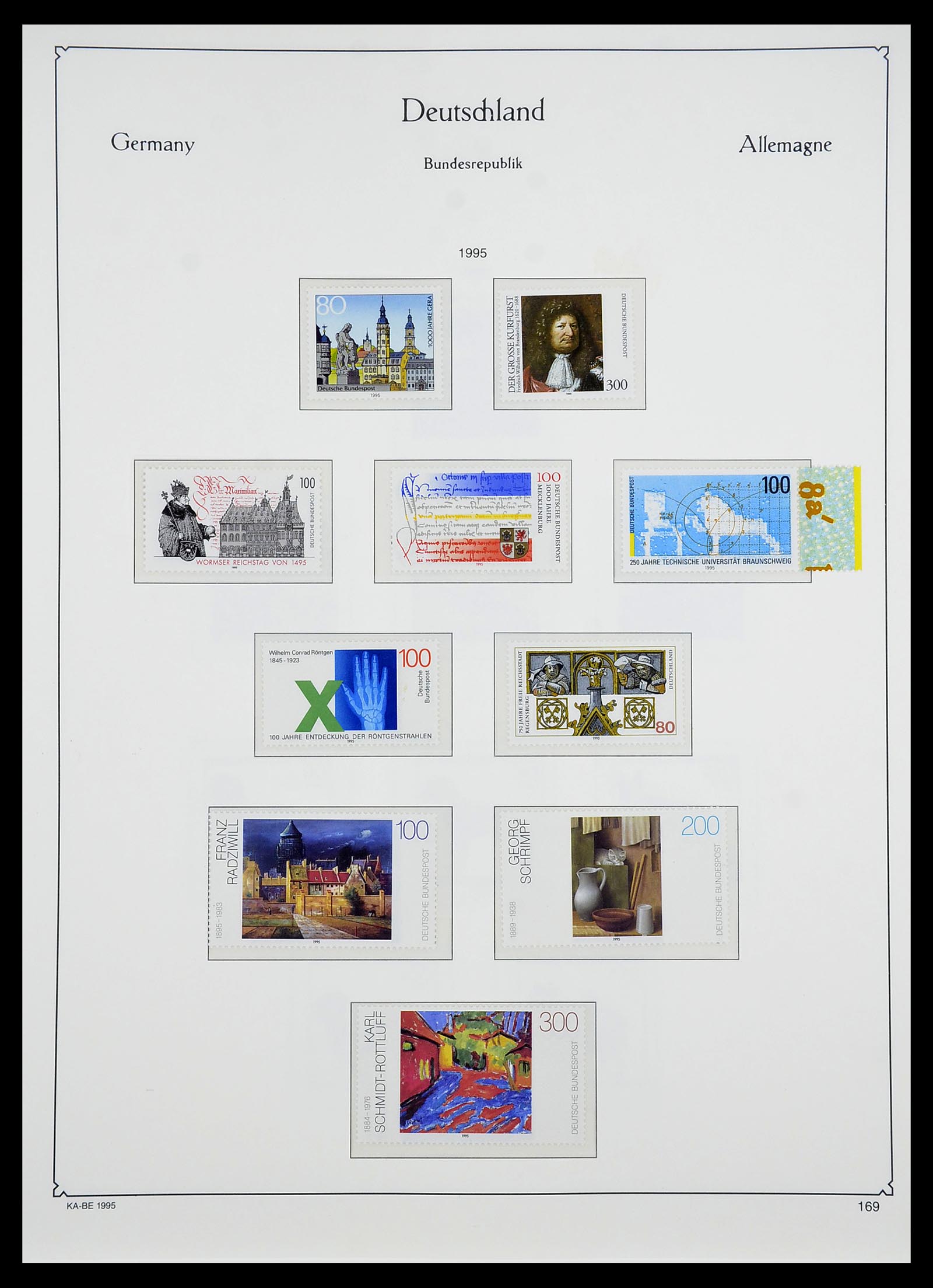 34571 264 - Postzegelverzameling 34571 Bundespost 1949-1996.