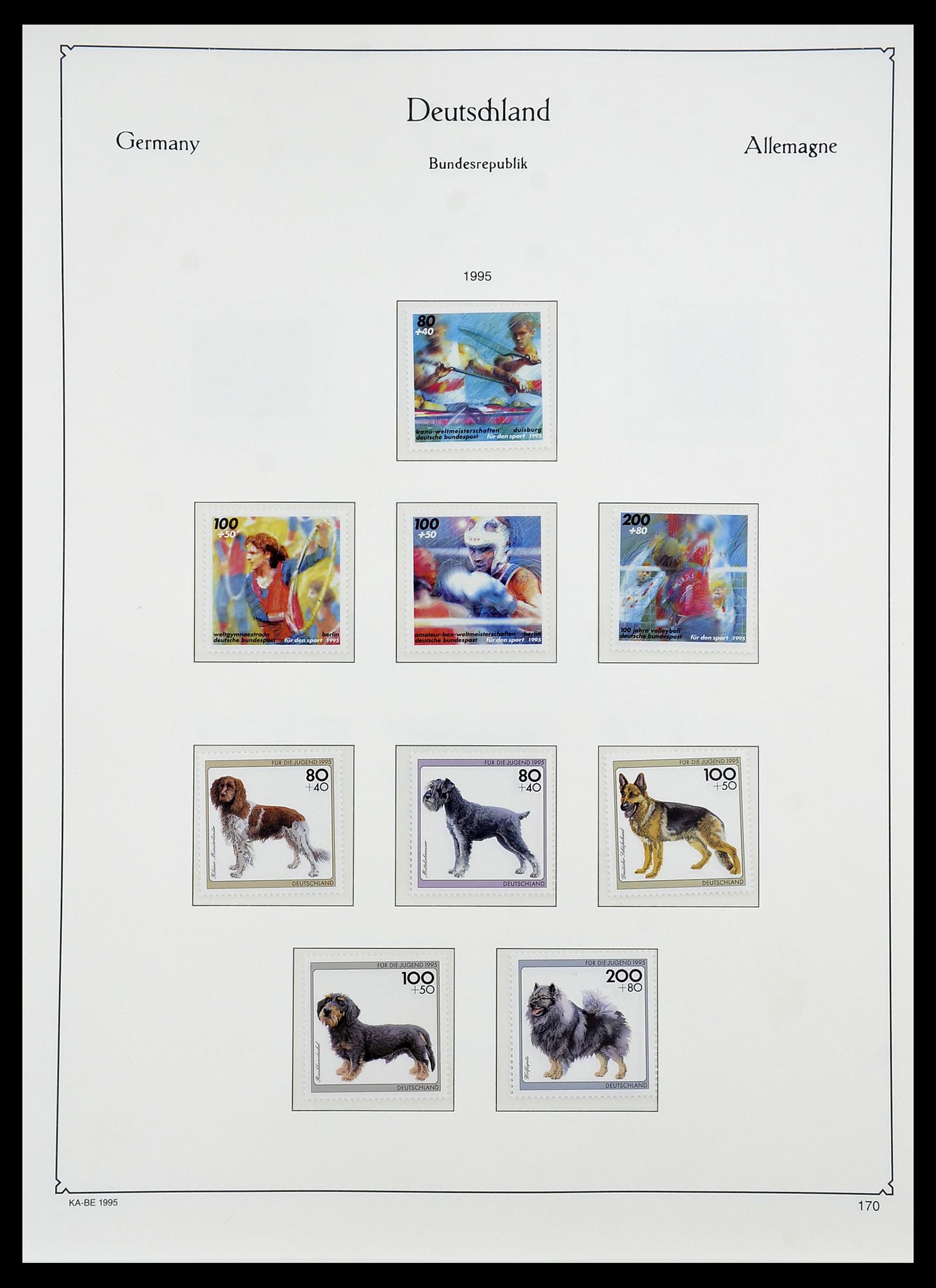 34571 265 - Postzegelverzameling 34571 Bundespost 1949-1996.