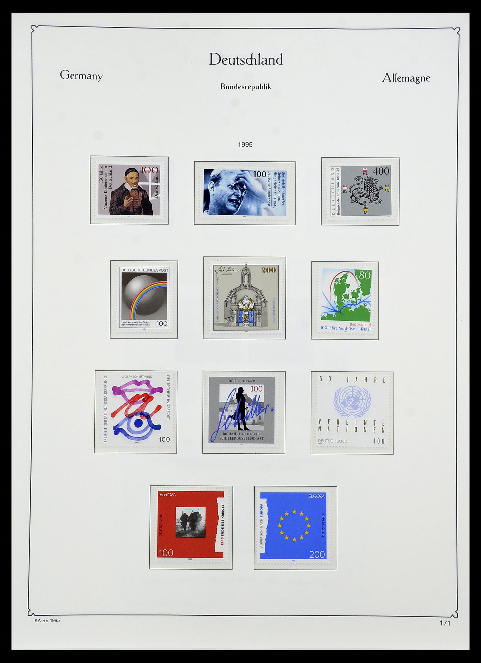34571 266 - Postzegelverzameling 34571 Bundespost 1949-1996.