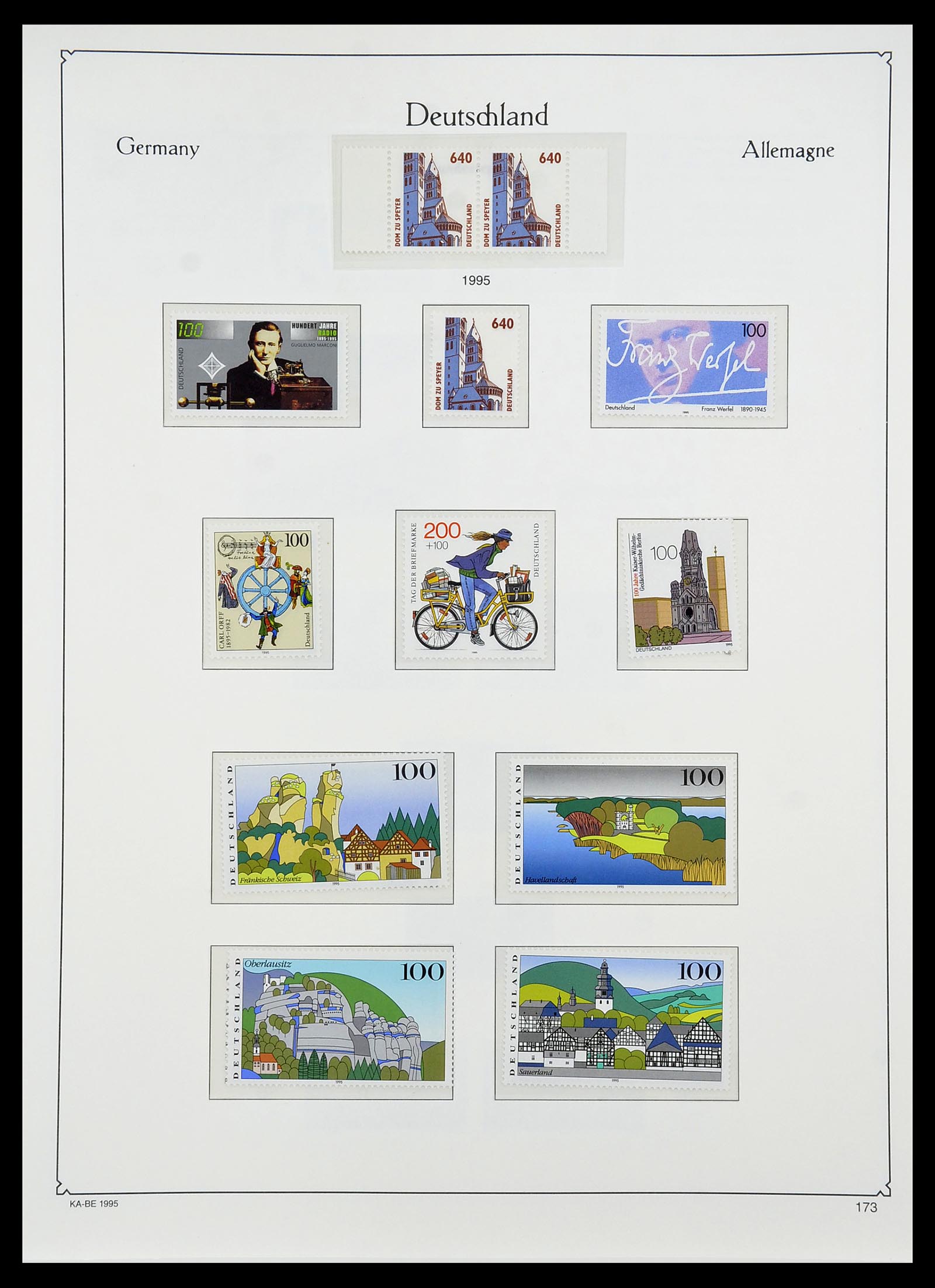 34571 268 - Postzegelverzameling 34571 Bundespost 1949-1996.
