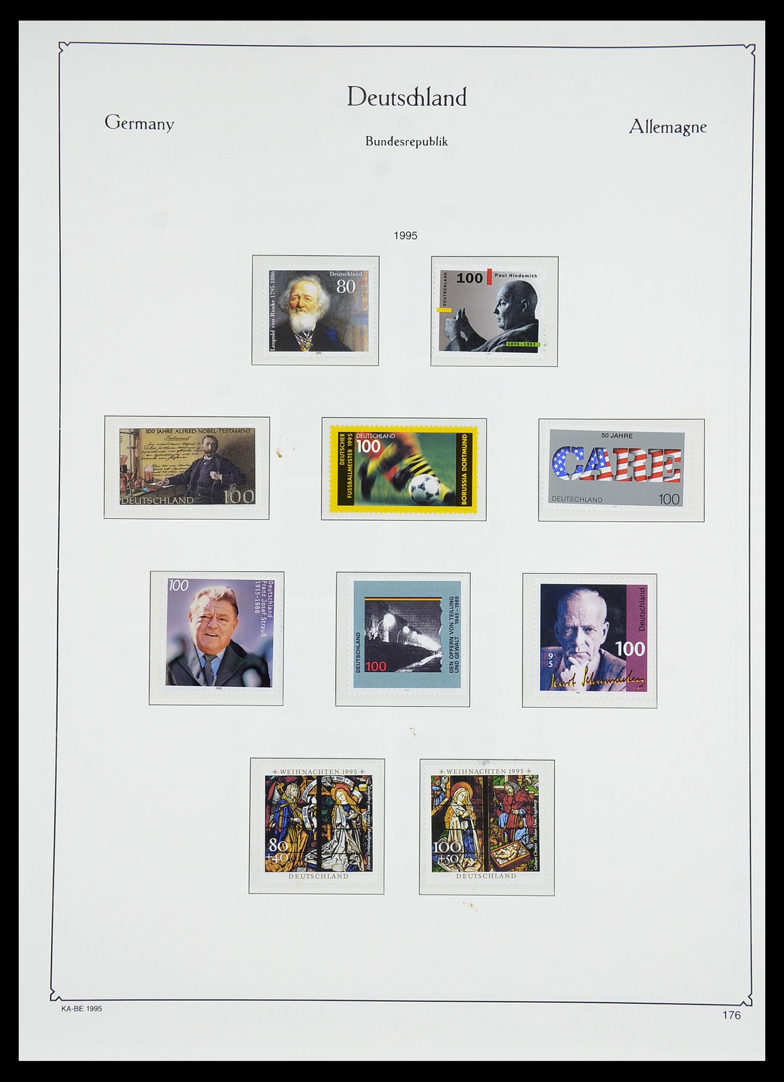 34571 272 - Postzegelverzameling 34571 Bundespost 1949-1996.