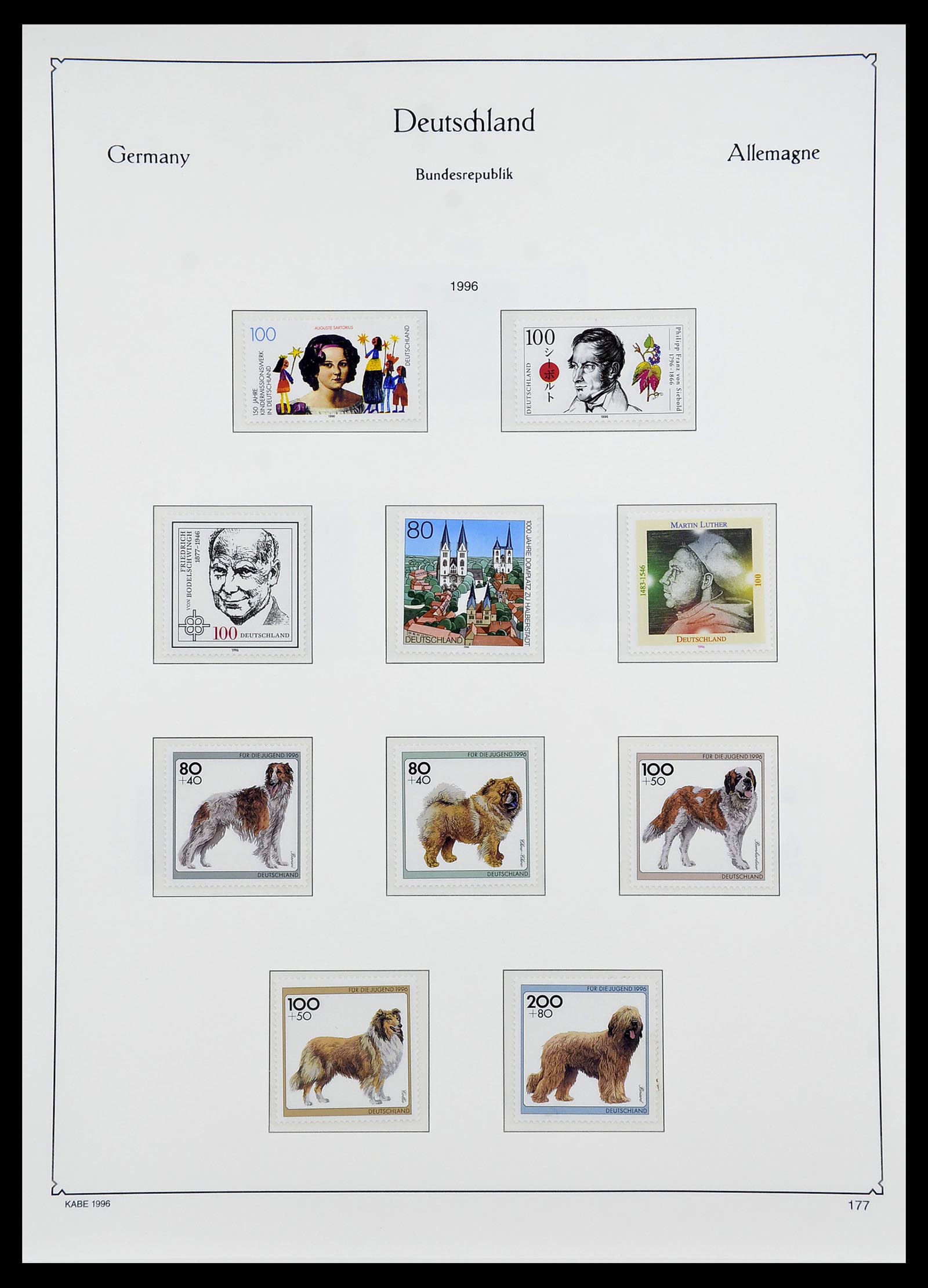 34571 280 - Postzegelverzameling 34571 Bundespost 1949-1996.