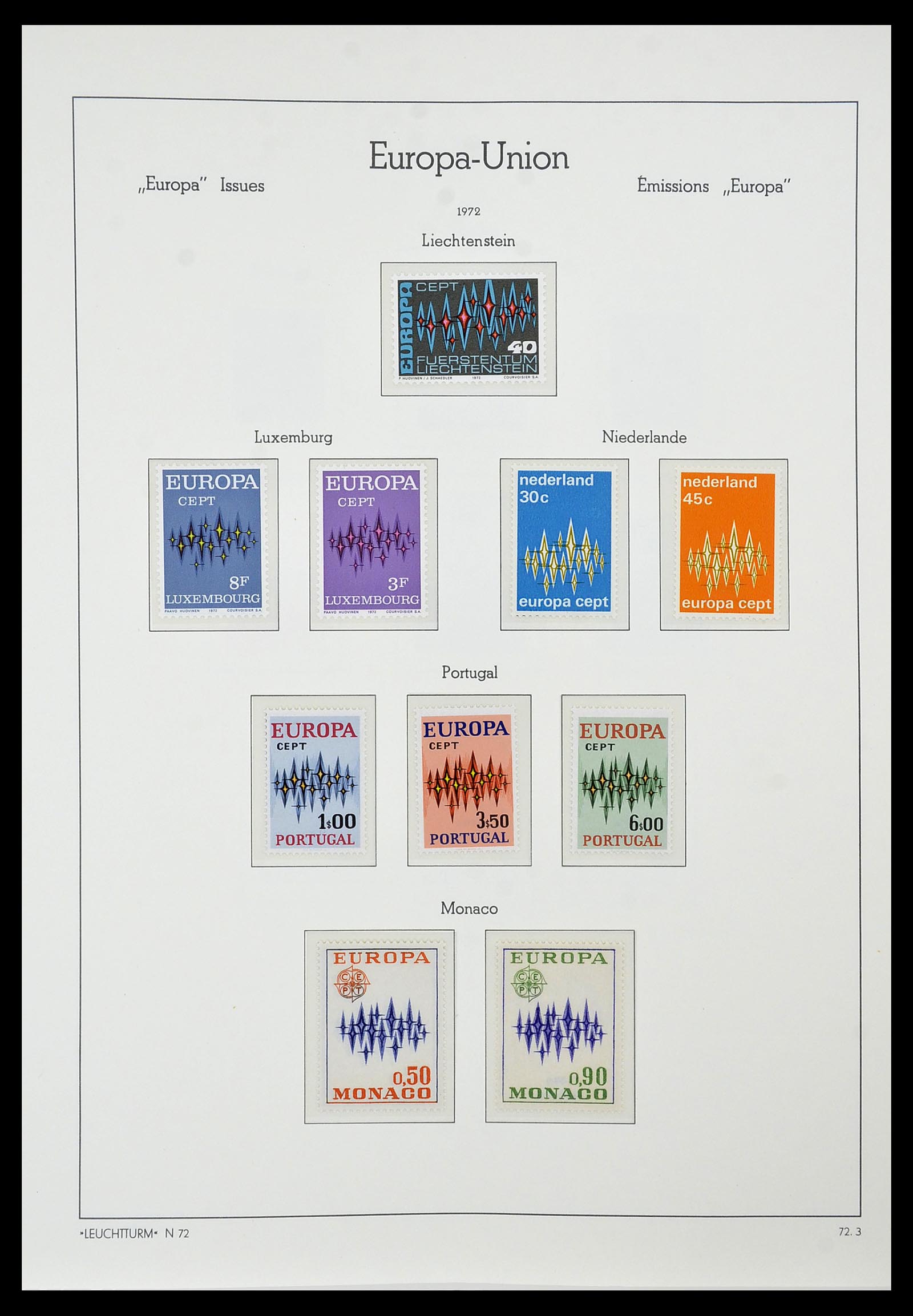 34573 063 - Stamp Collection 34573 Europa CEPT 1956-1974.