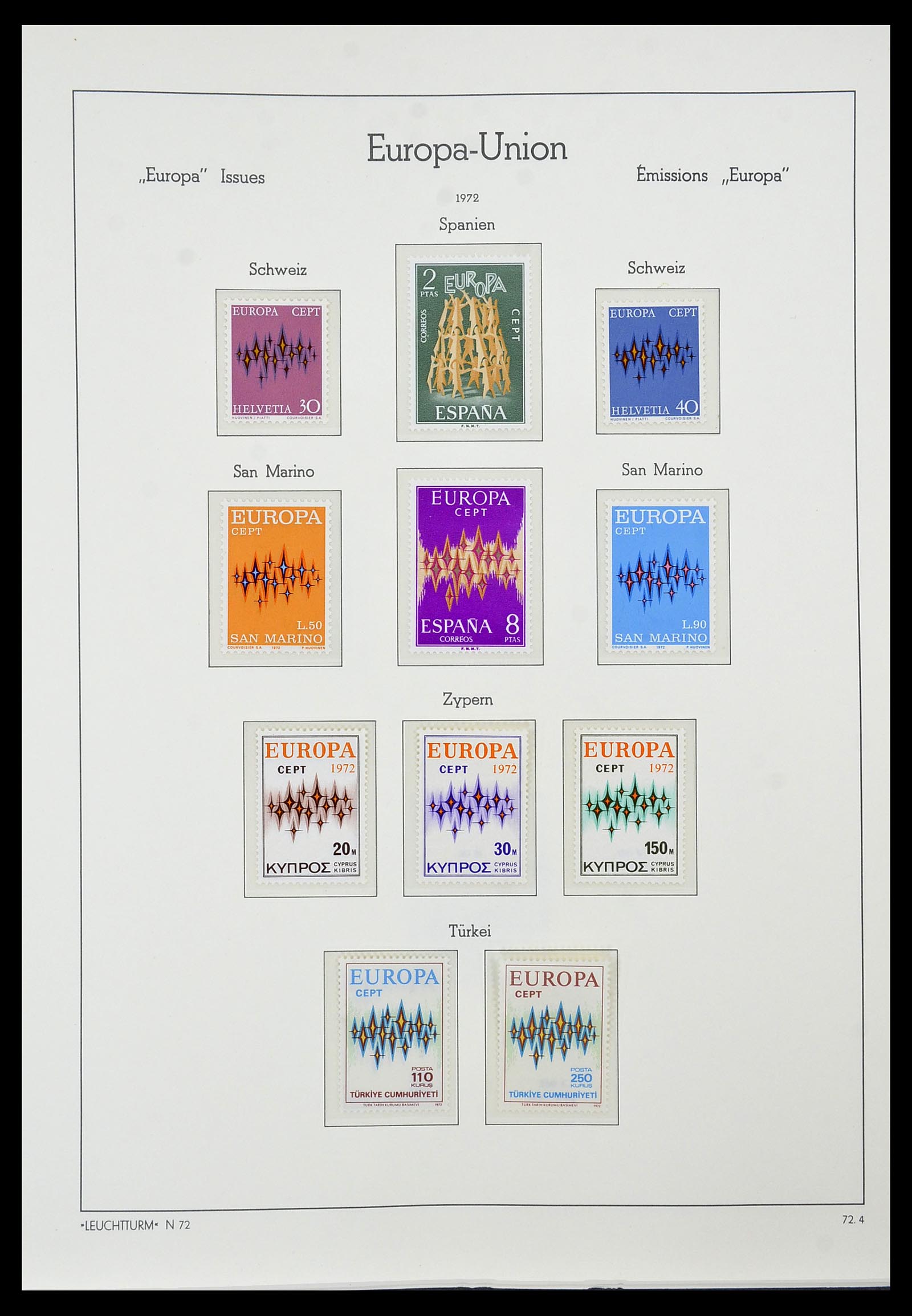 34573 064 - Postzegelverzameling 34573 Europa CEPT 1956-1974.