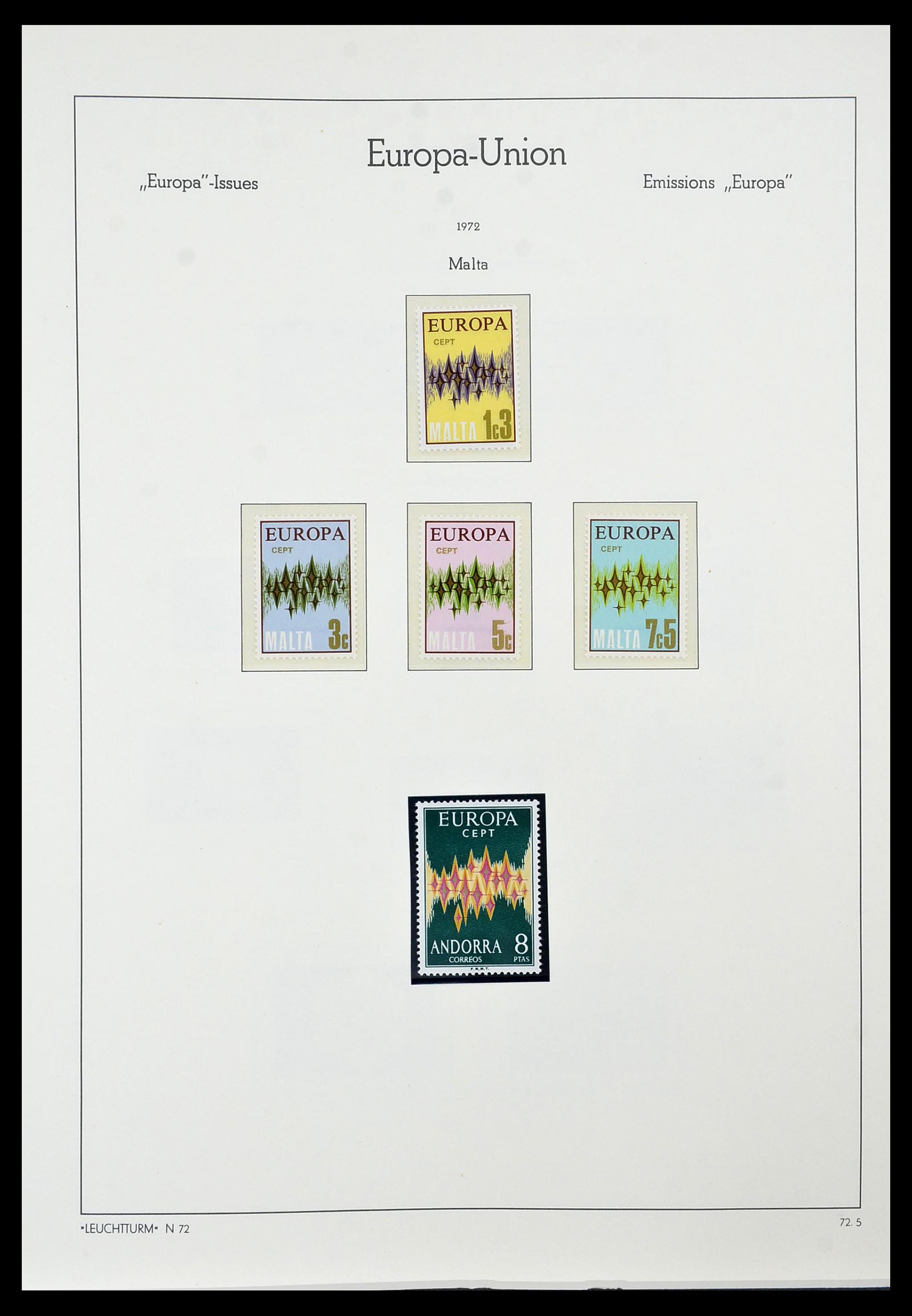 34573 065 - Postzegelverzameling 34573 Europa CEPT 1956-1974.
