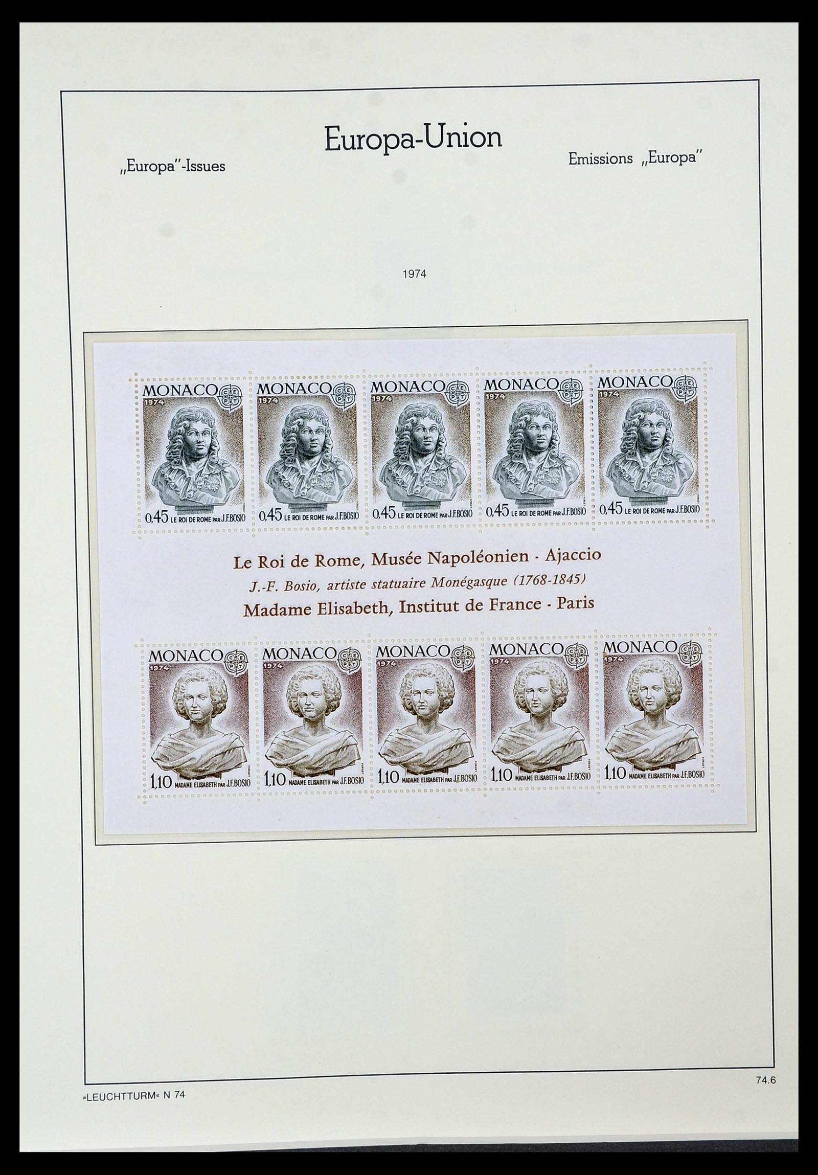 34573 076 - Postzegelverzameling 34573 Europa CEPT 1956-1974.