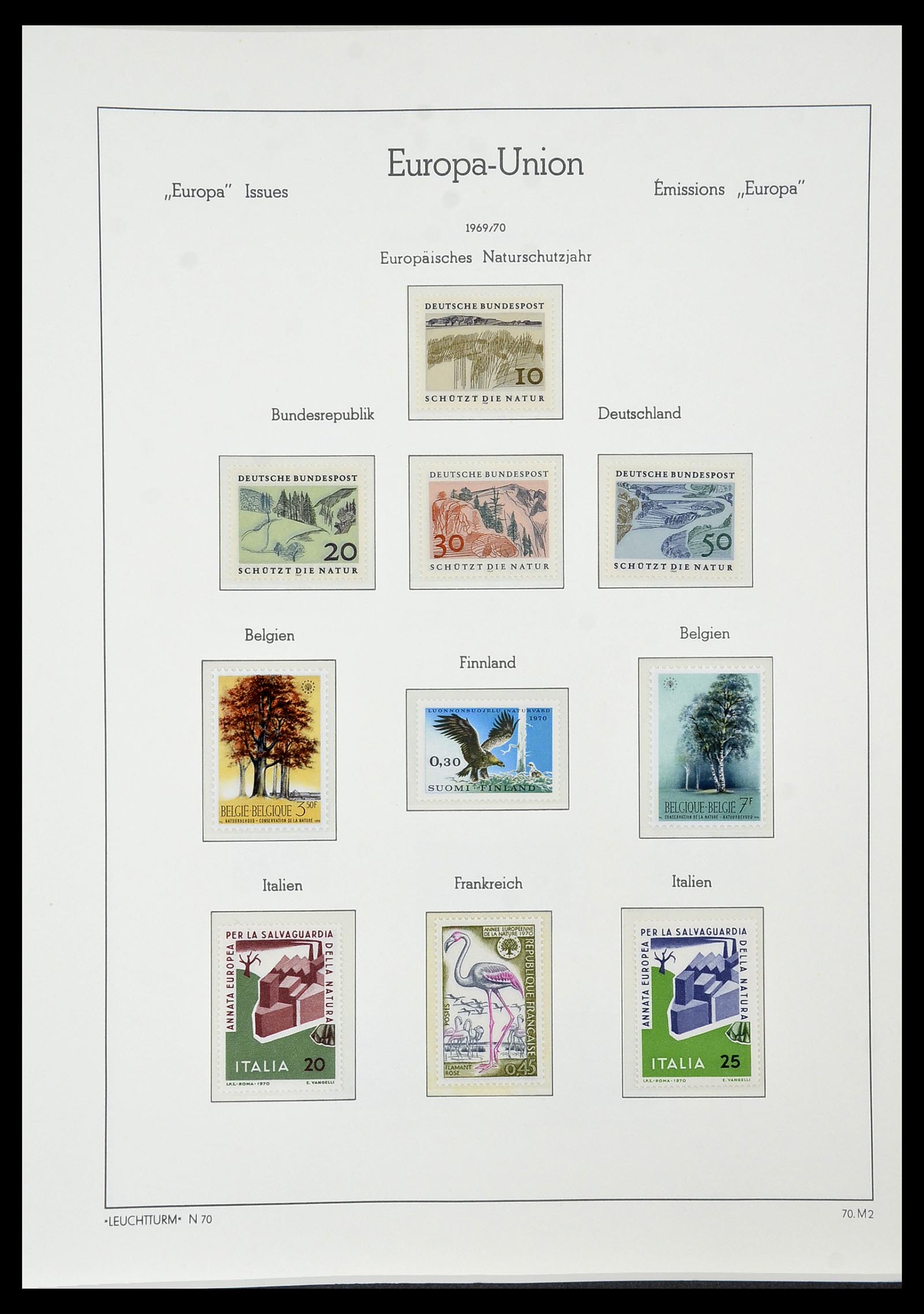 34573 105 - Postzegelverzameling 34573 Europa CEPT 1956-1974.