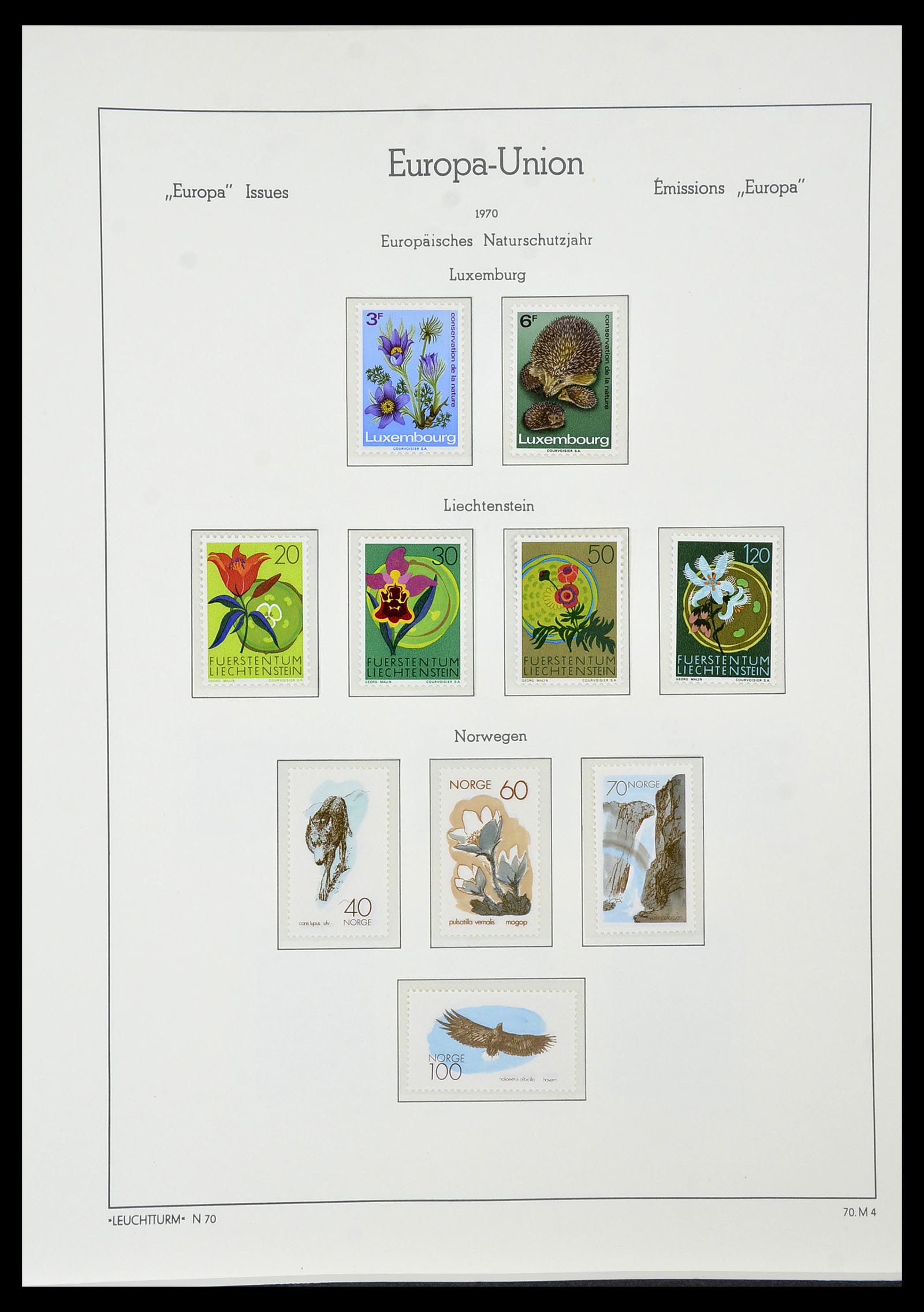 34573 107 - Postzegelverzameling 34573 Europa CEPT 1956-1974.
